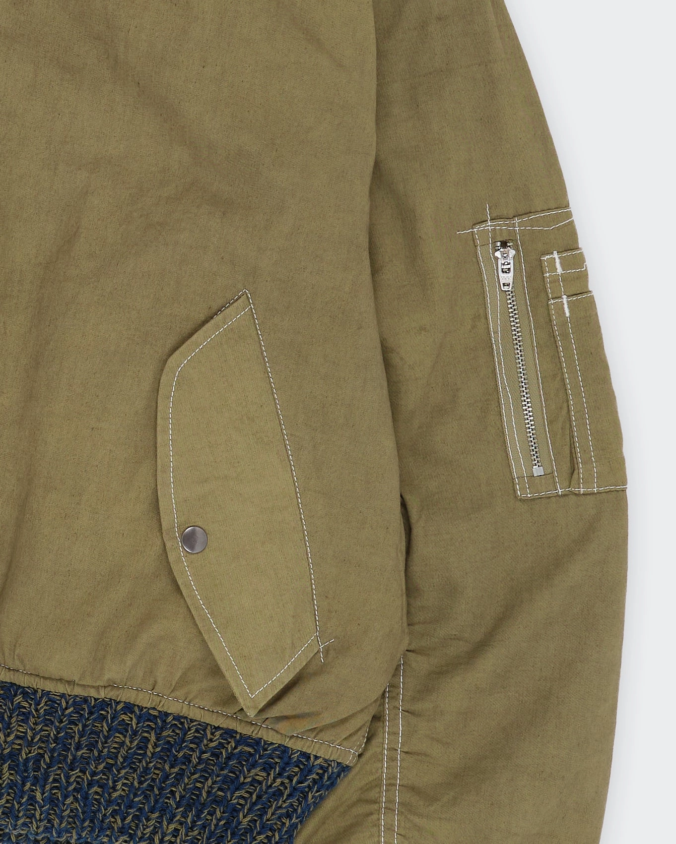 Seed Bomber - Olive Wonky-Wear Art Spirit