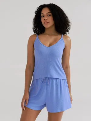 Comfortable Design Eco Conscious Dye Process Modal Cami & Short Pajama Set