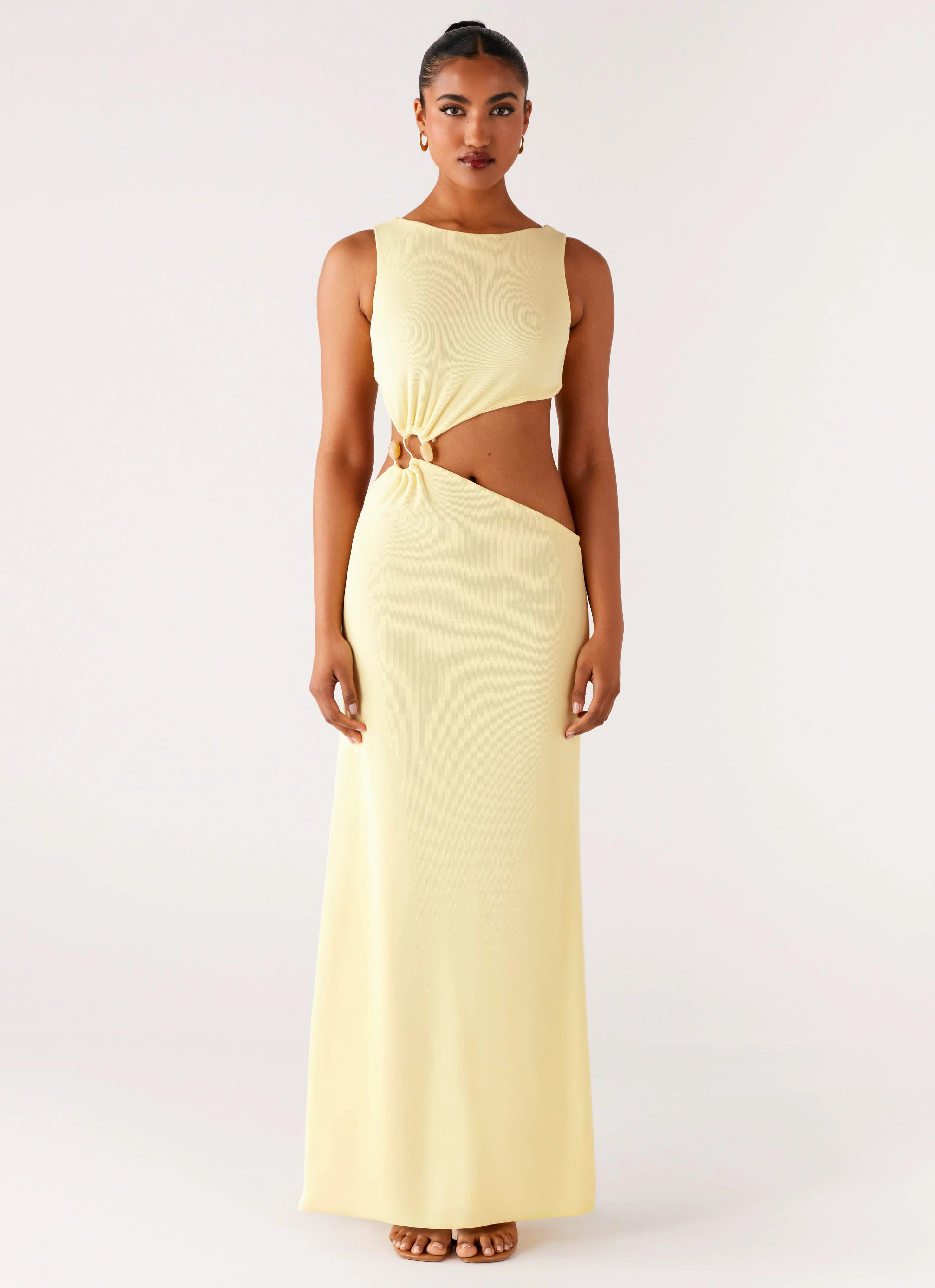 Aruba Hardware Maxi Dress - Yellow City Style