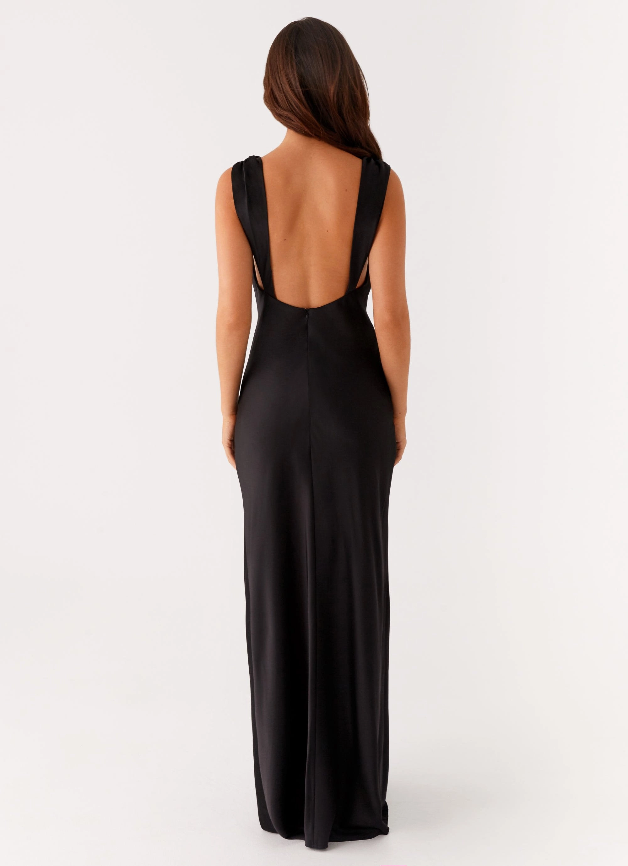 Arya Maxi Dress - Black Quiet Glow Style focused