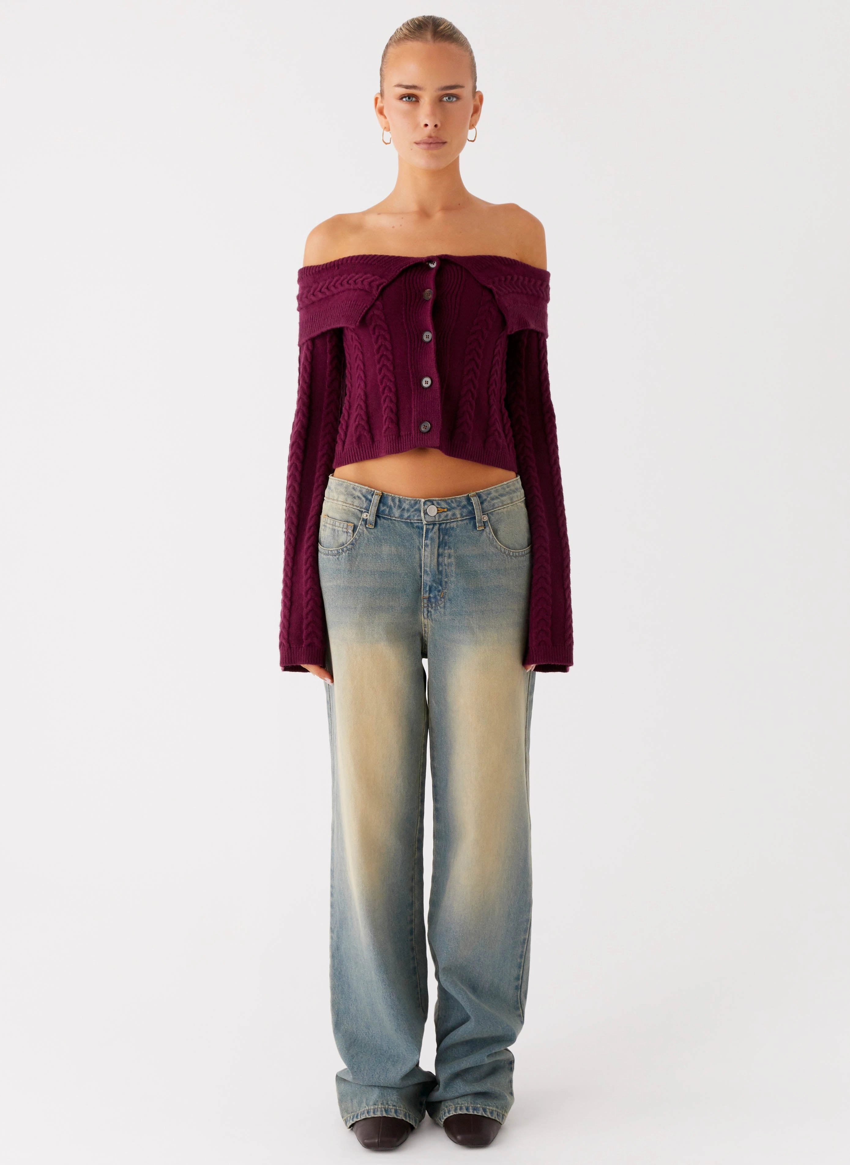 San Diego Straight Leg Jeans - Blue Wash Stretch Material Soft Lines