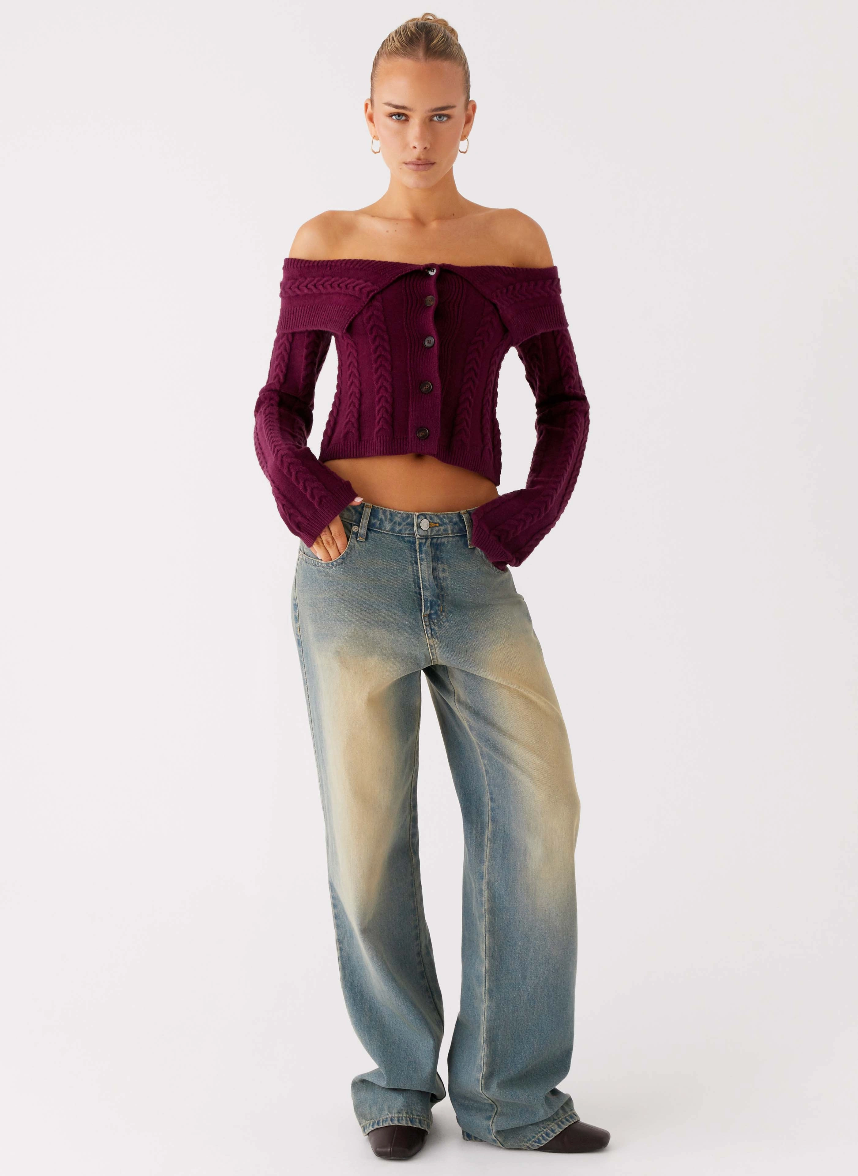 San Diego Straight Leg Jeans - Blue Wash Comfort Flex