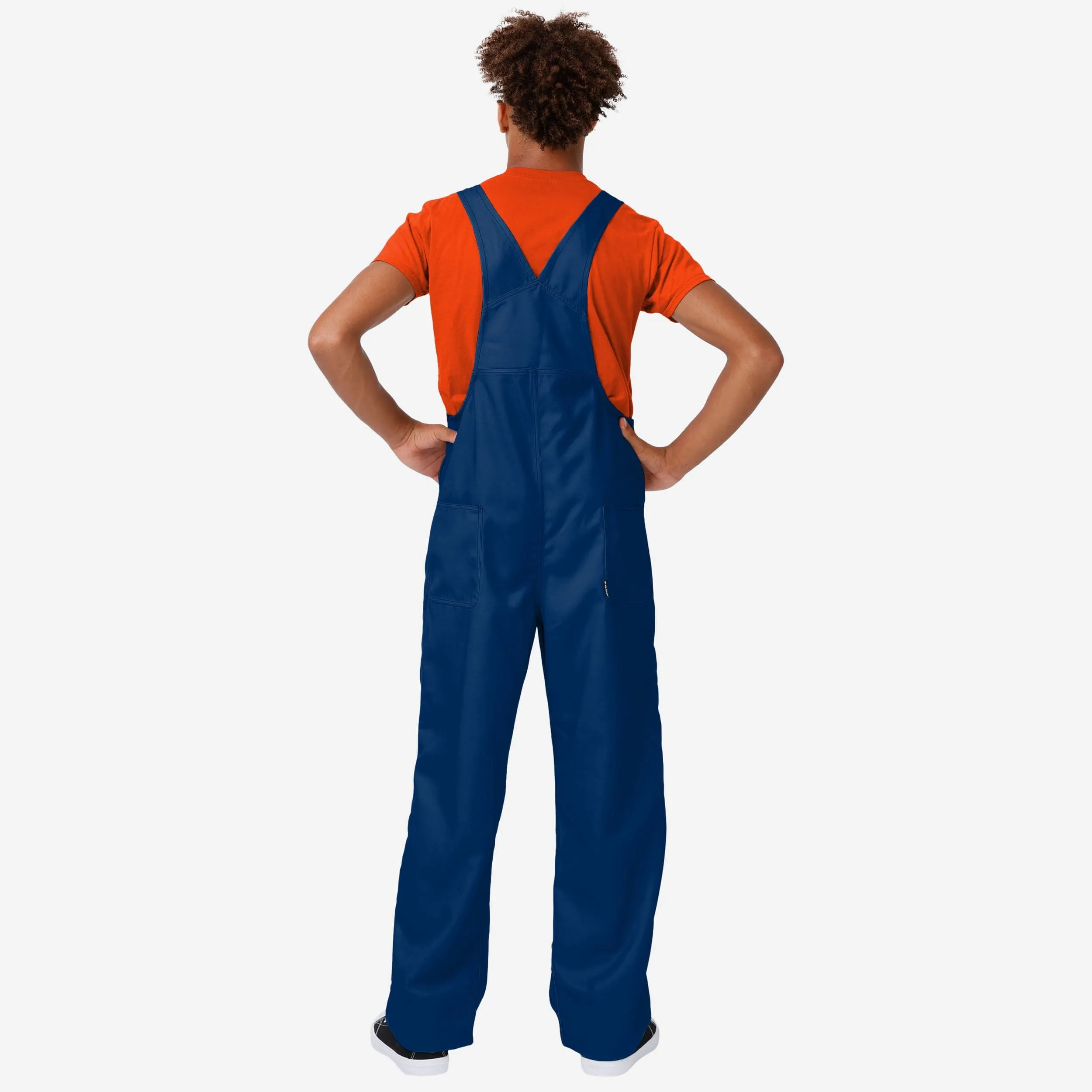 Auburn Tigers Mens Big Logo Bib Overalls
