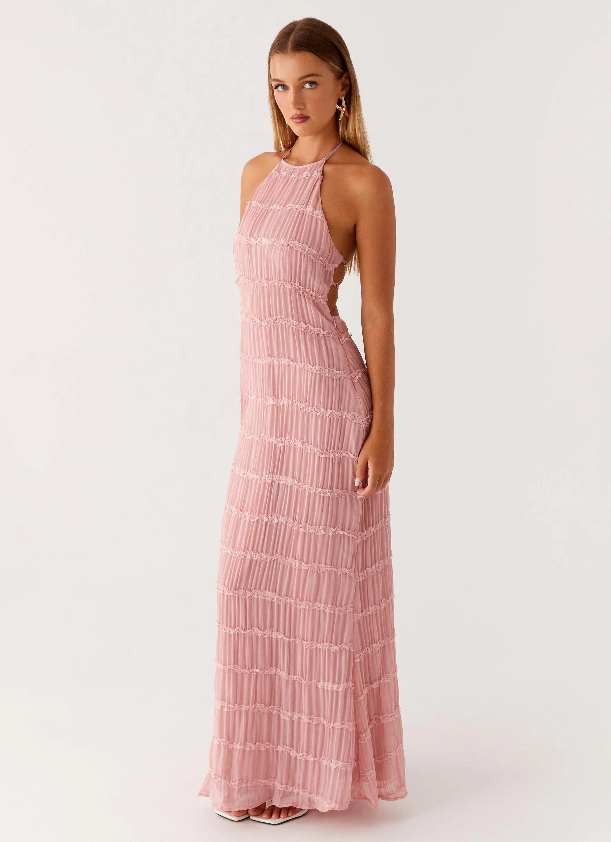 understated look Aullie Maxi Dress - Pink