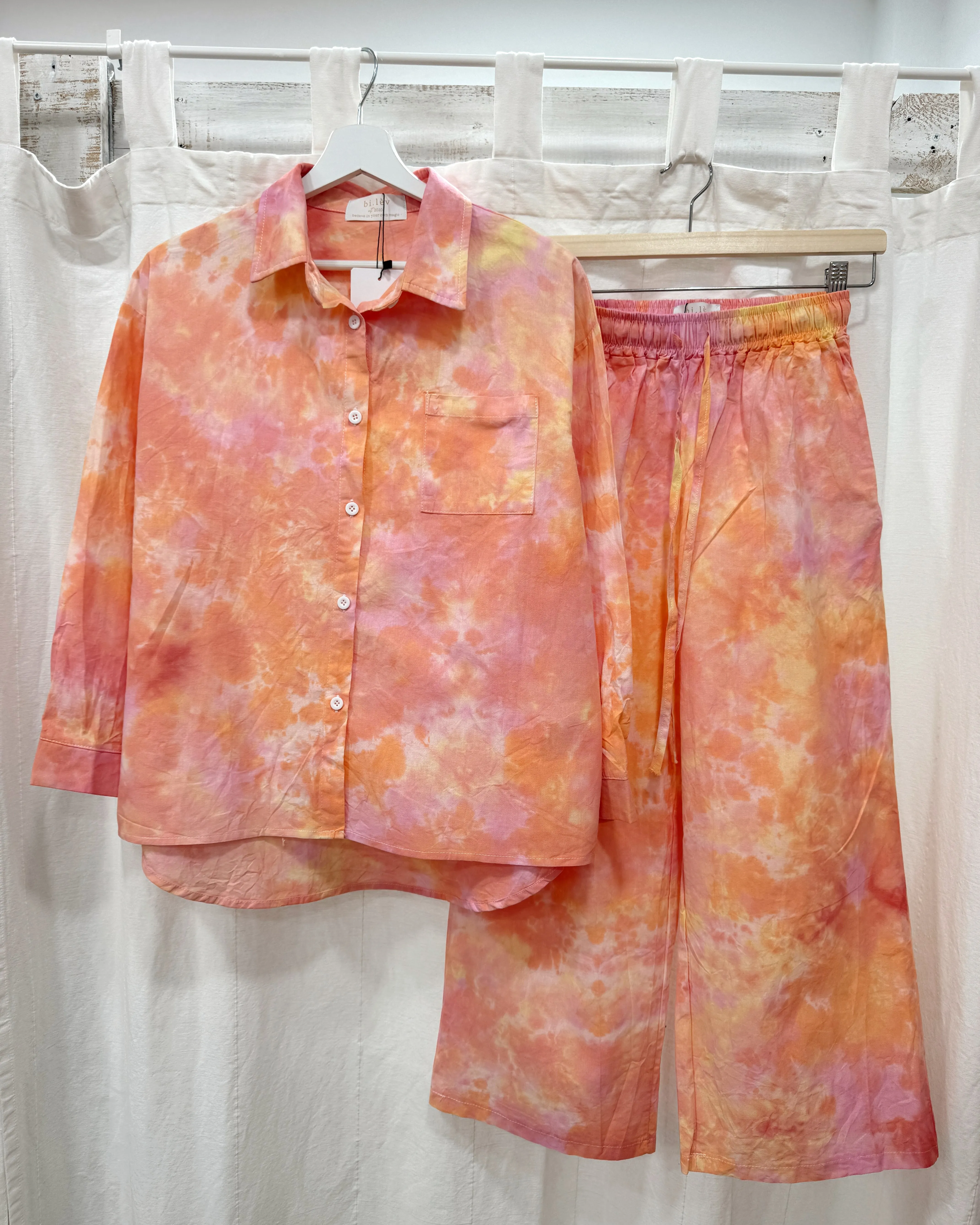 AURA LINEN COTTON PANTS