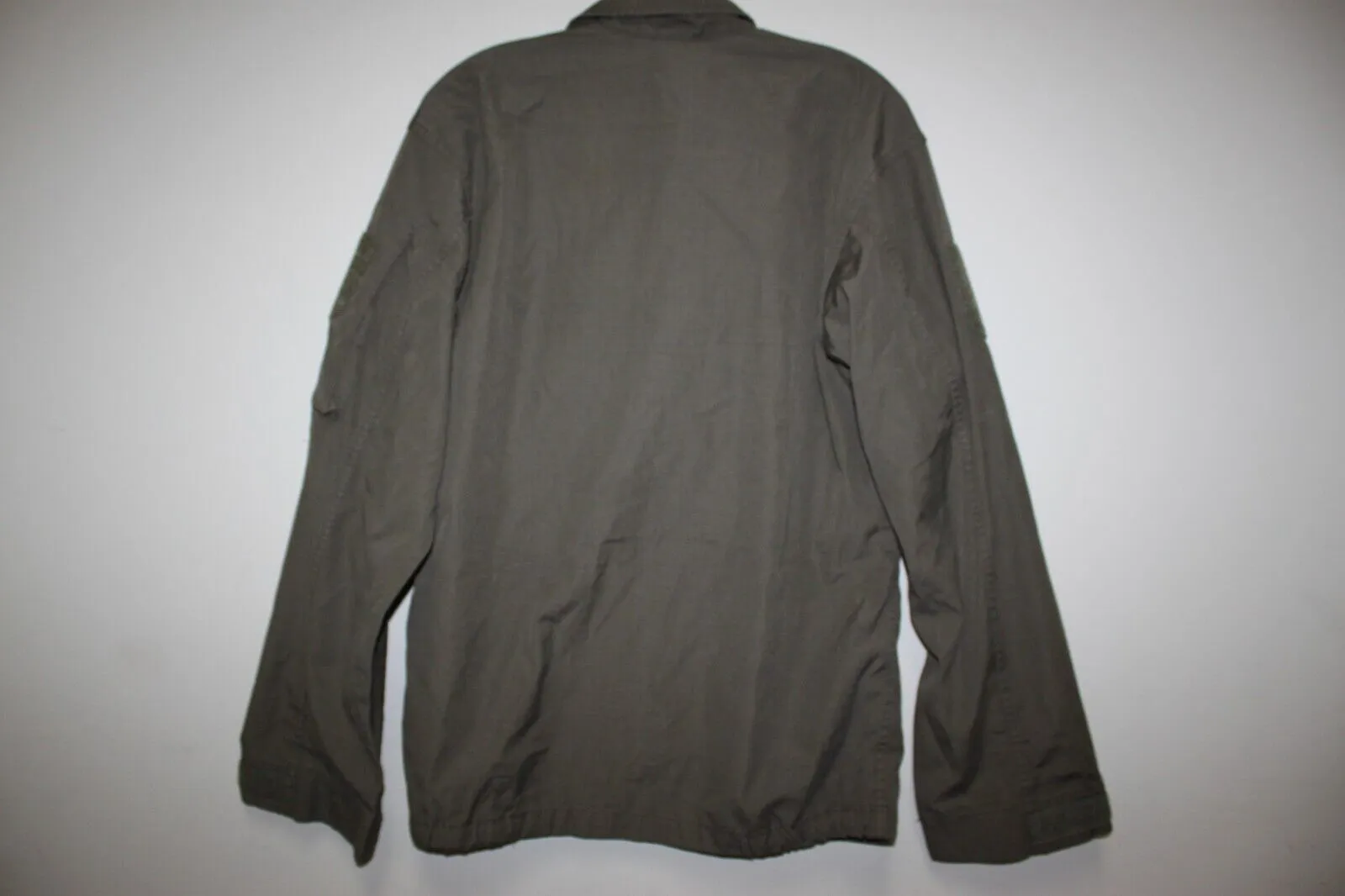 Austrian Military Army Combat Field Mountain Jacket Shirt BDU Cargo Rip-Stop OD