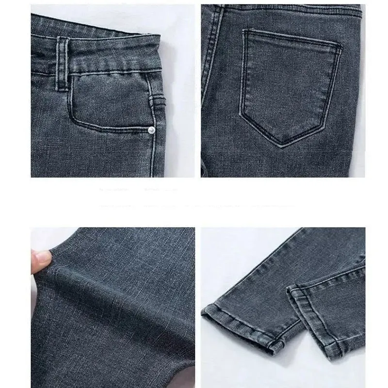 Autumn High Waist Skinny Jeans