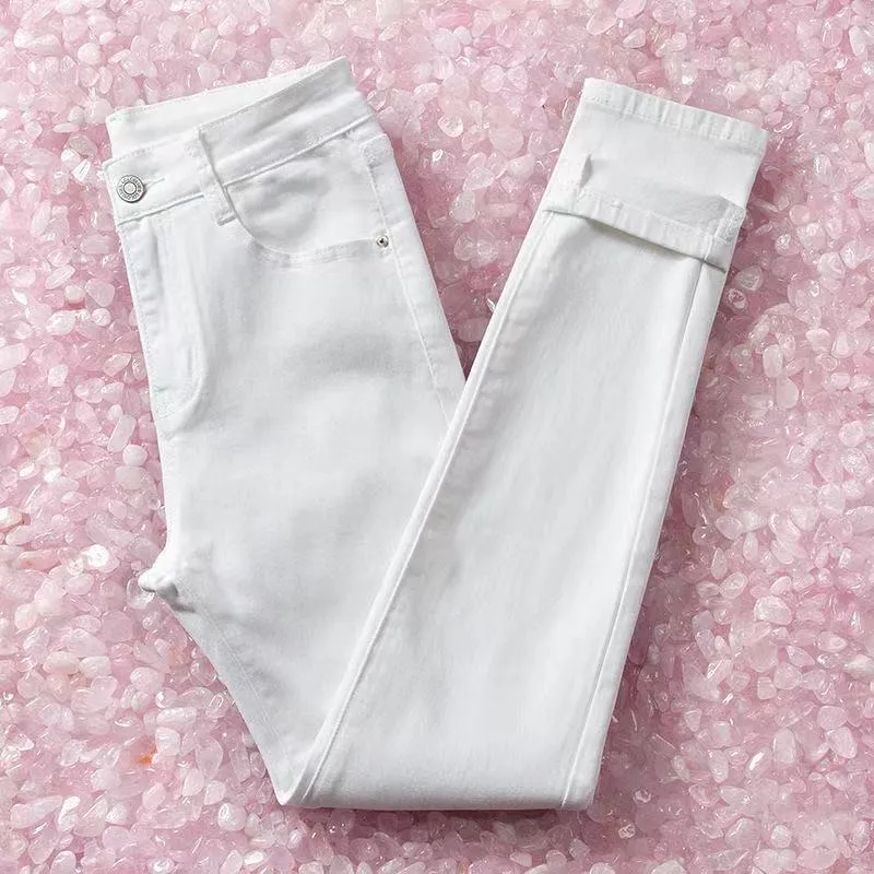 Autumn High Waist Skinny Jeans