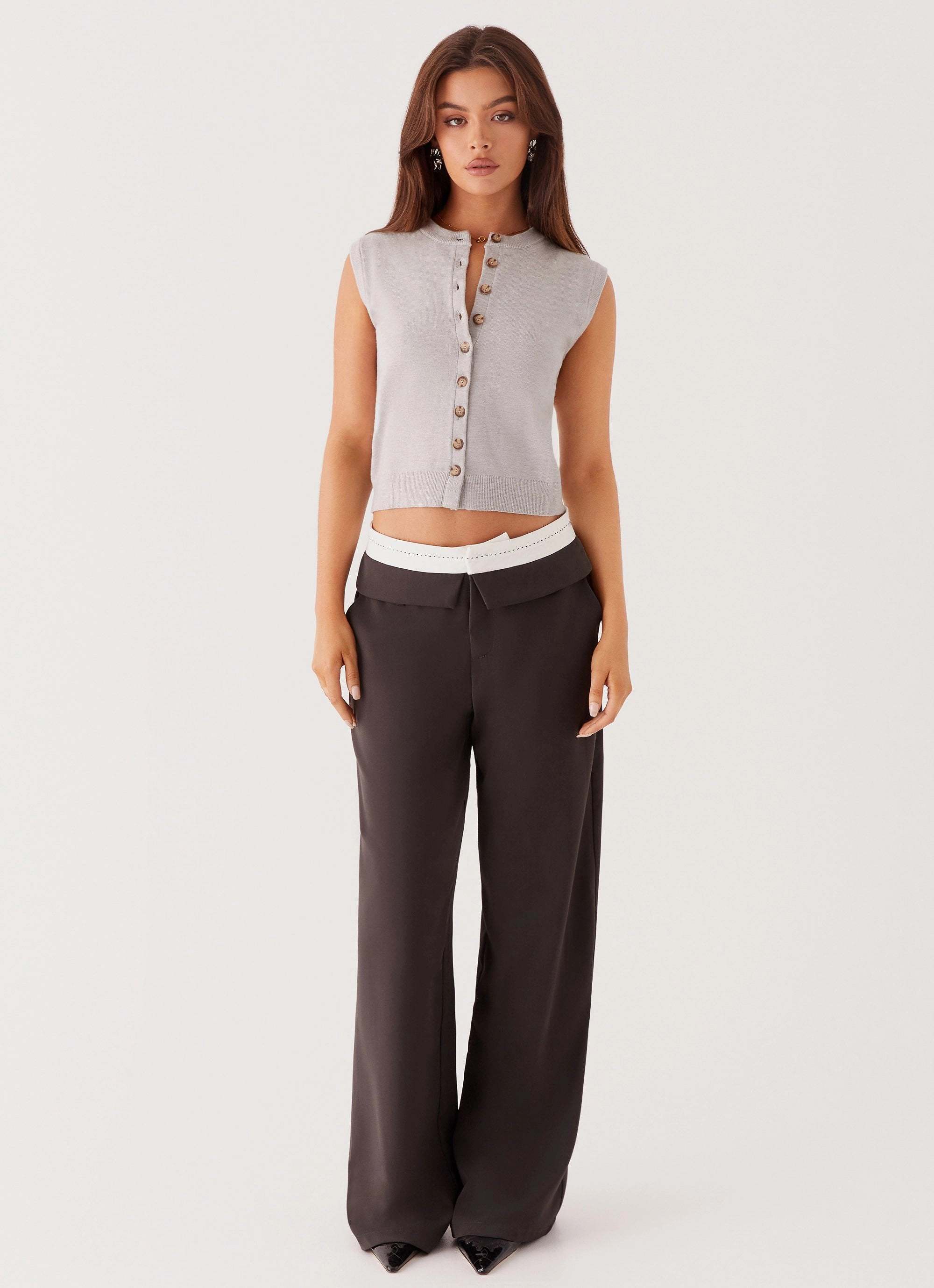 TaperedLeg Don't Kill My Vibe Pants - Black