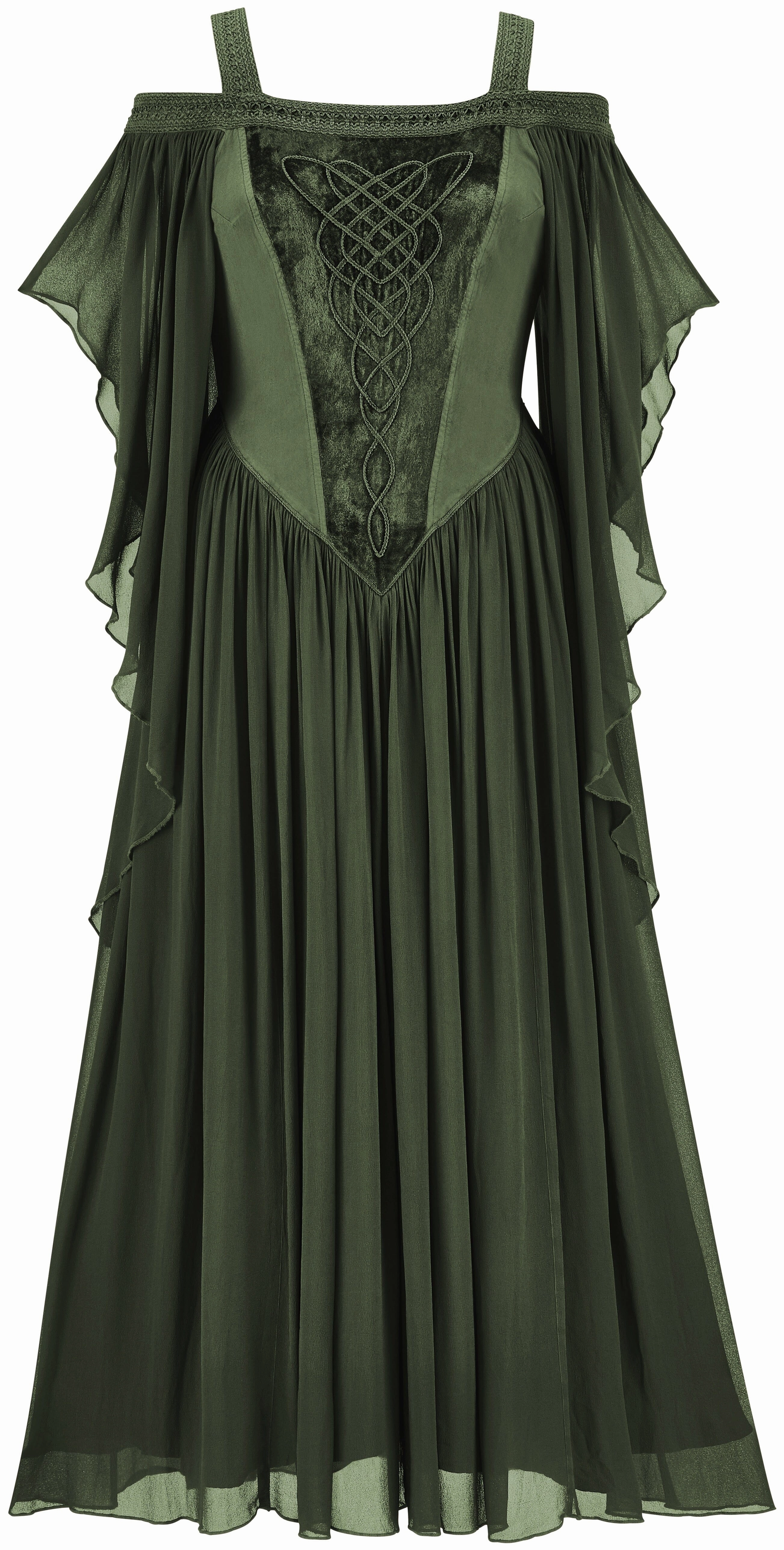 Avallon Maxi Limited Edition Moss Green Stylish Touch