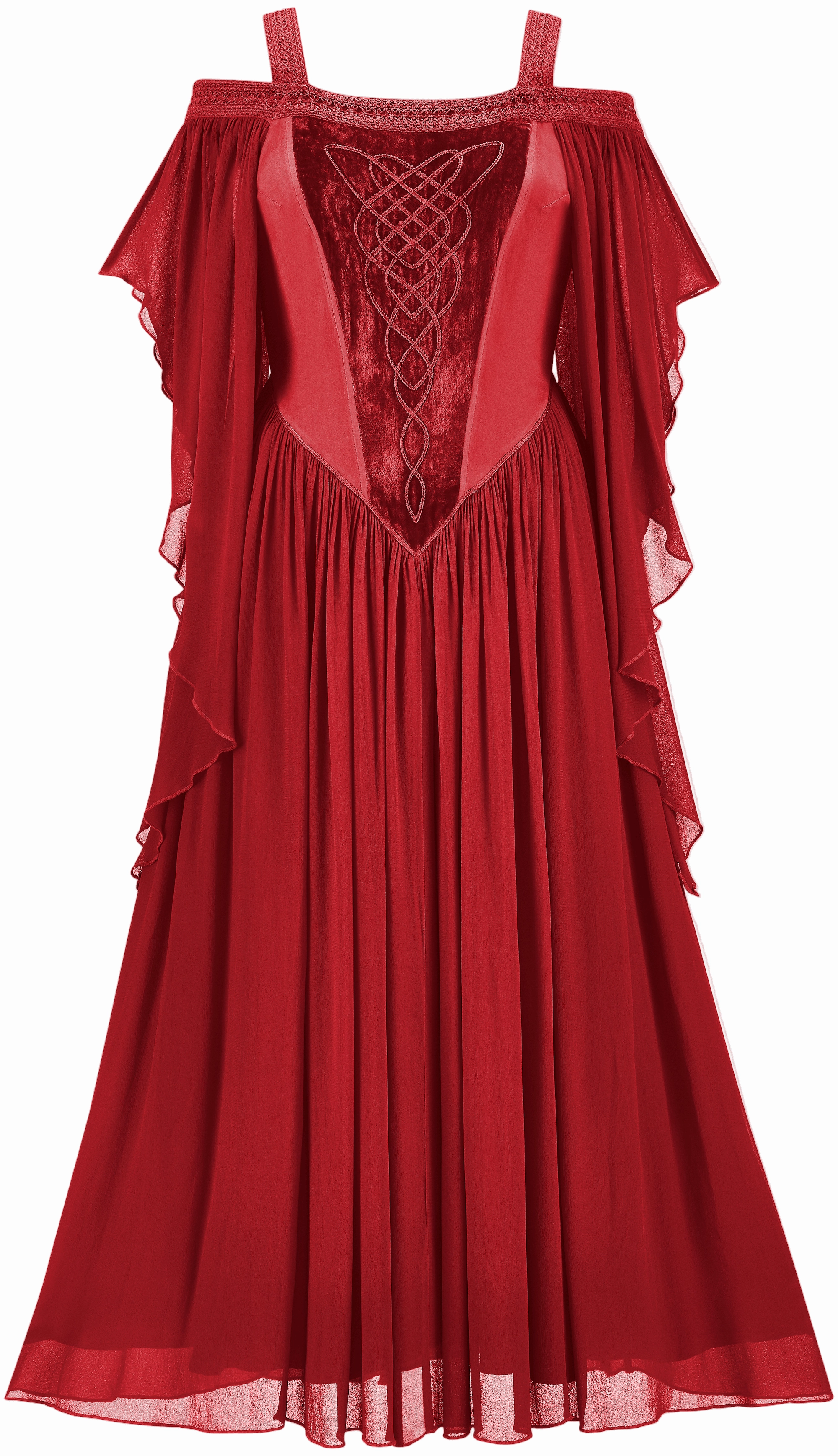 Bohemian style Avallon Maxi Limited Edition Poppy Red