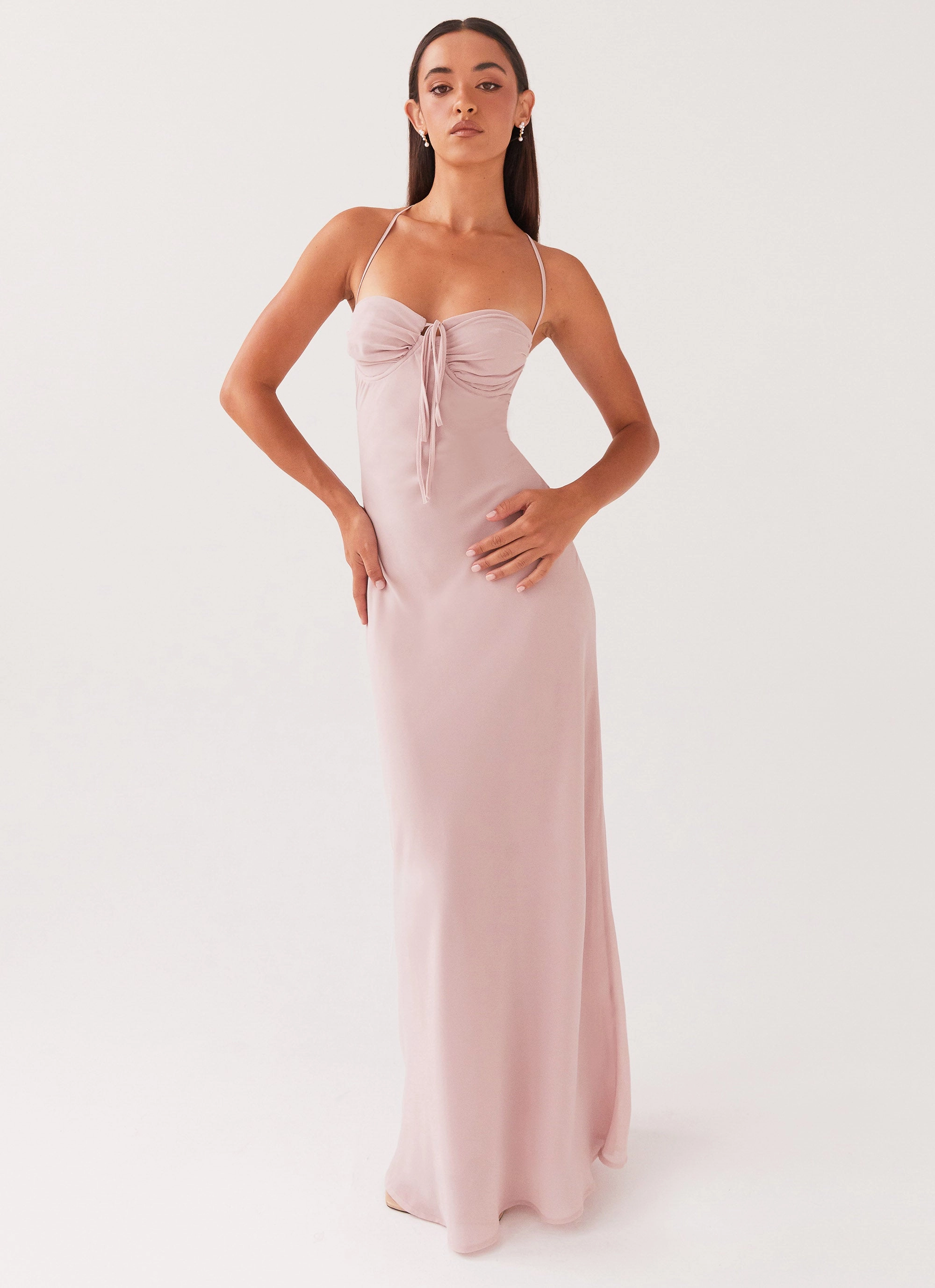 Subtle Glow Aveline Maxi Dress - Mauve