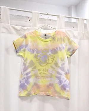 BABY & KIDS ANGEL PURPLE SUNDOWN - Tie Dye Organic Cotton T-shirt