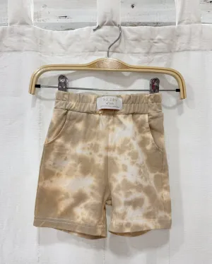 BABY & KIDS LATTE MACHIATO tie-dye jogger shorts