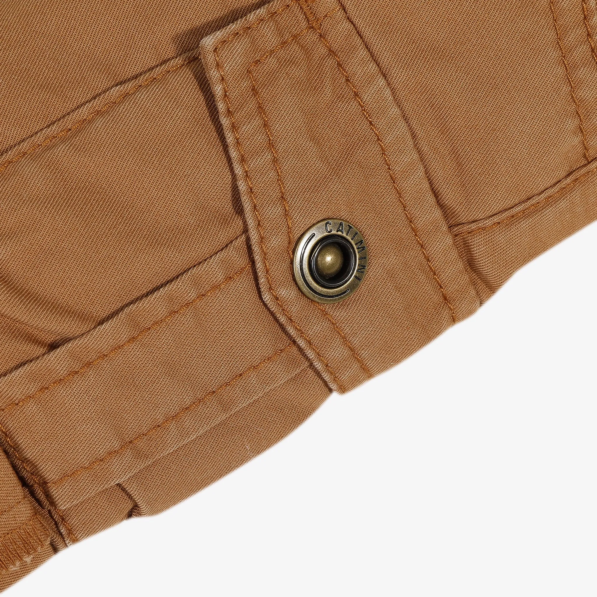 Baby boy brown cargo shorts