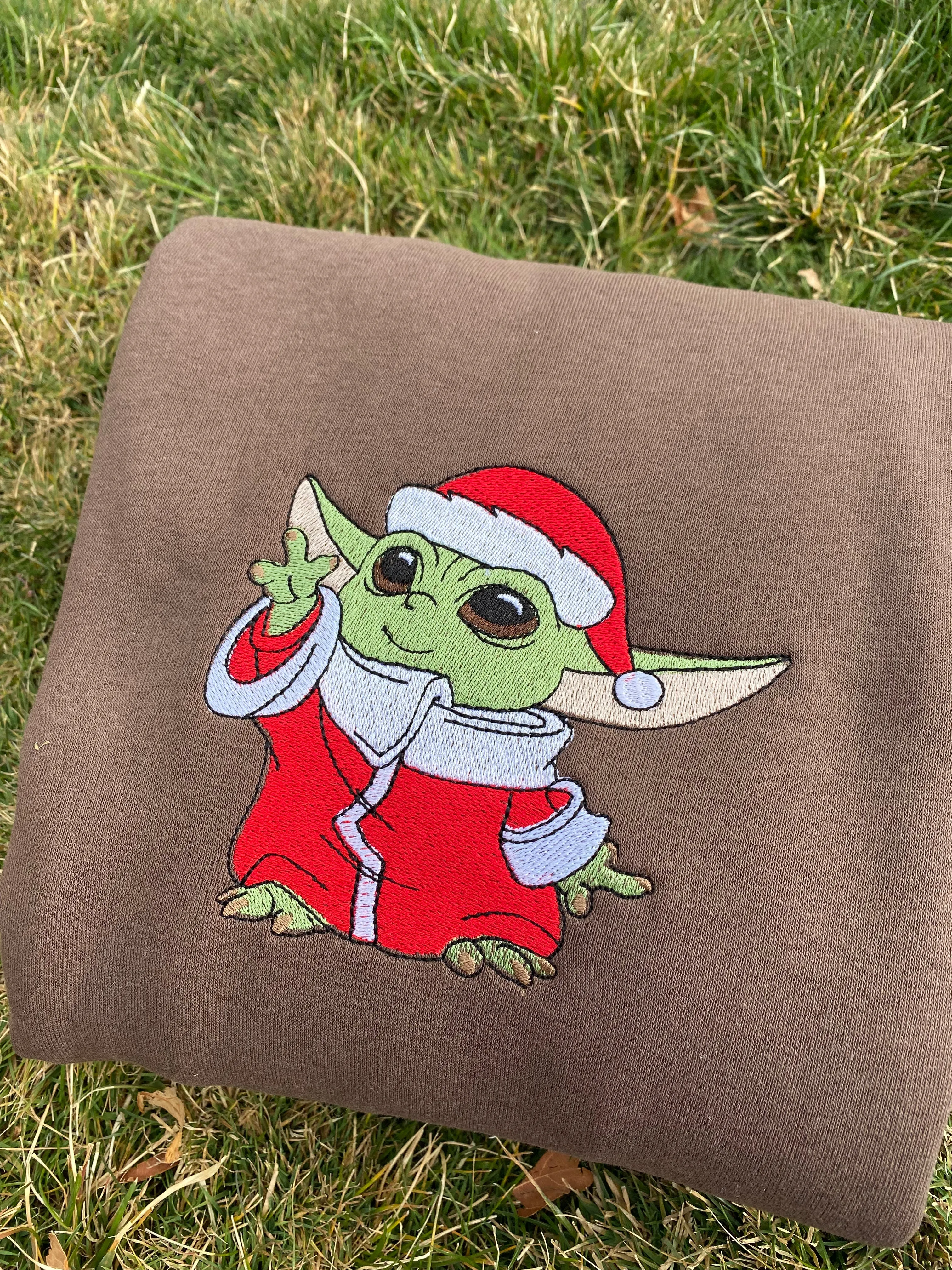 Baby Santa Embroidered Sweatshirts Gifts for her