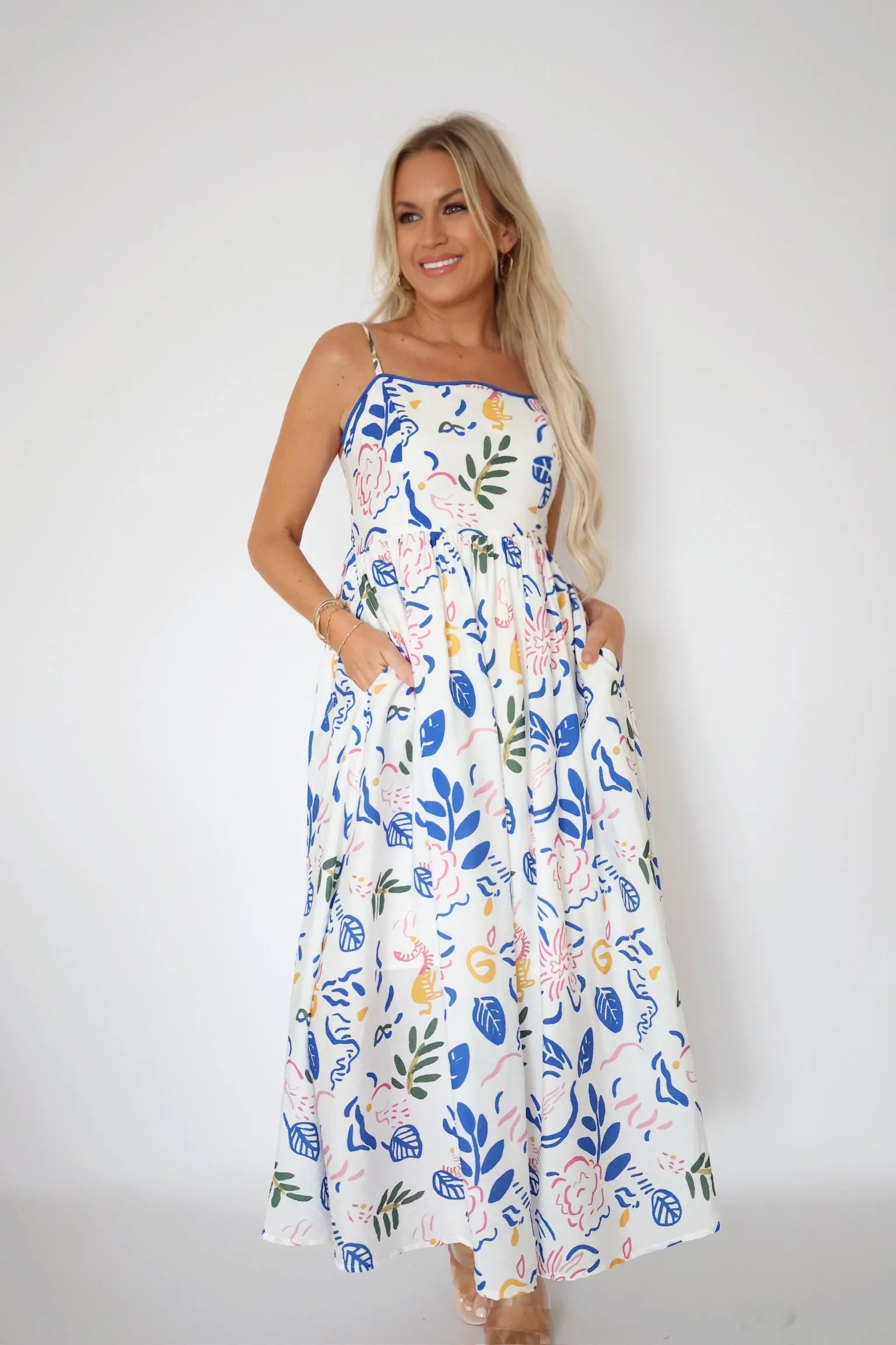 Basic Shape Edgy Layers Ratliff Midi Dress (FINAL SALE)