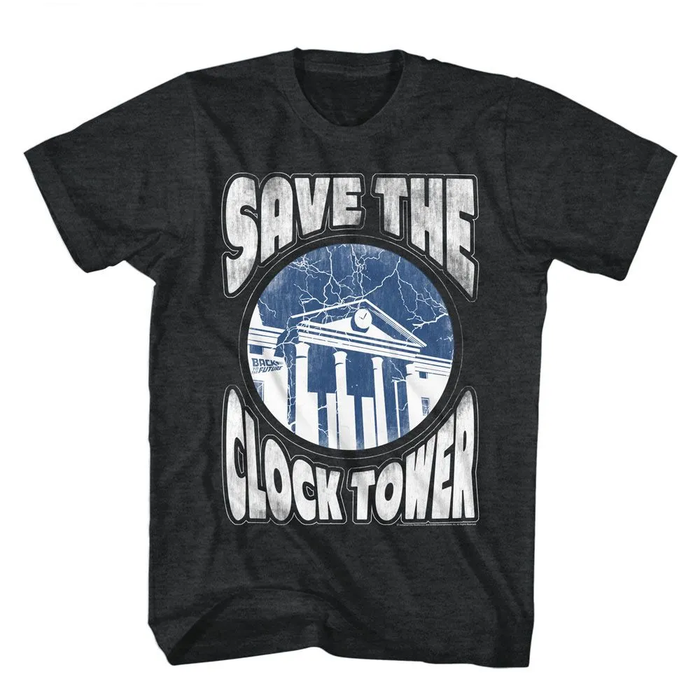 Back To The Future - BTTF Save Clocktower T-Shirt