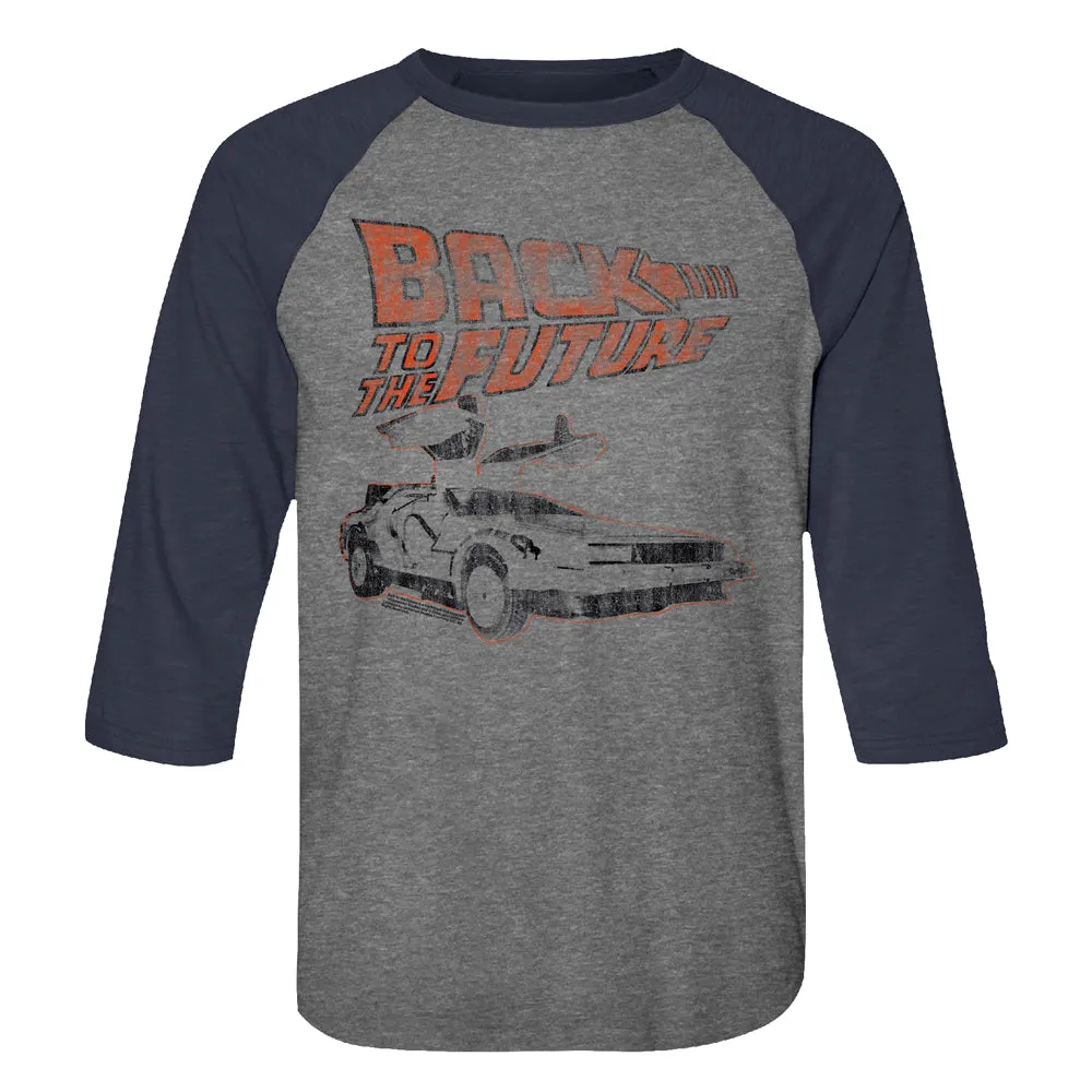 Back To The Future My Other Ride Men's Raglan