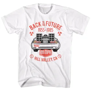 Back To The Future Vintage Dmc Back Men's T-Shirt