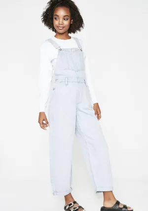 Baggy Denim Overalls