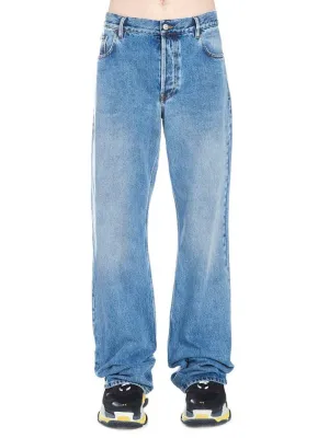 Balenciaga Flared Washed Jeans