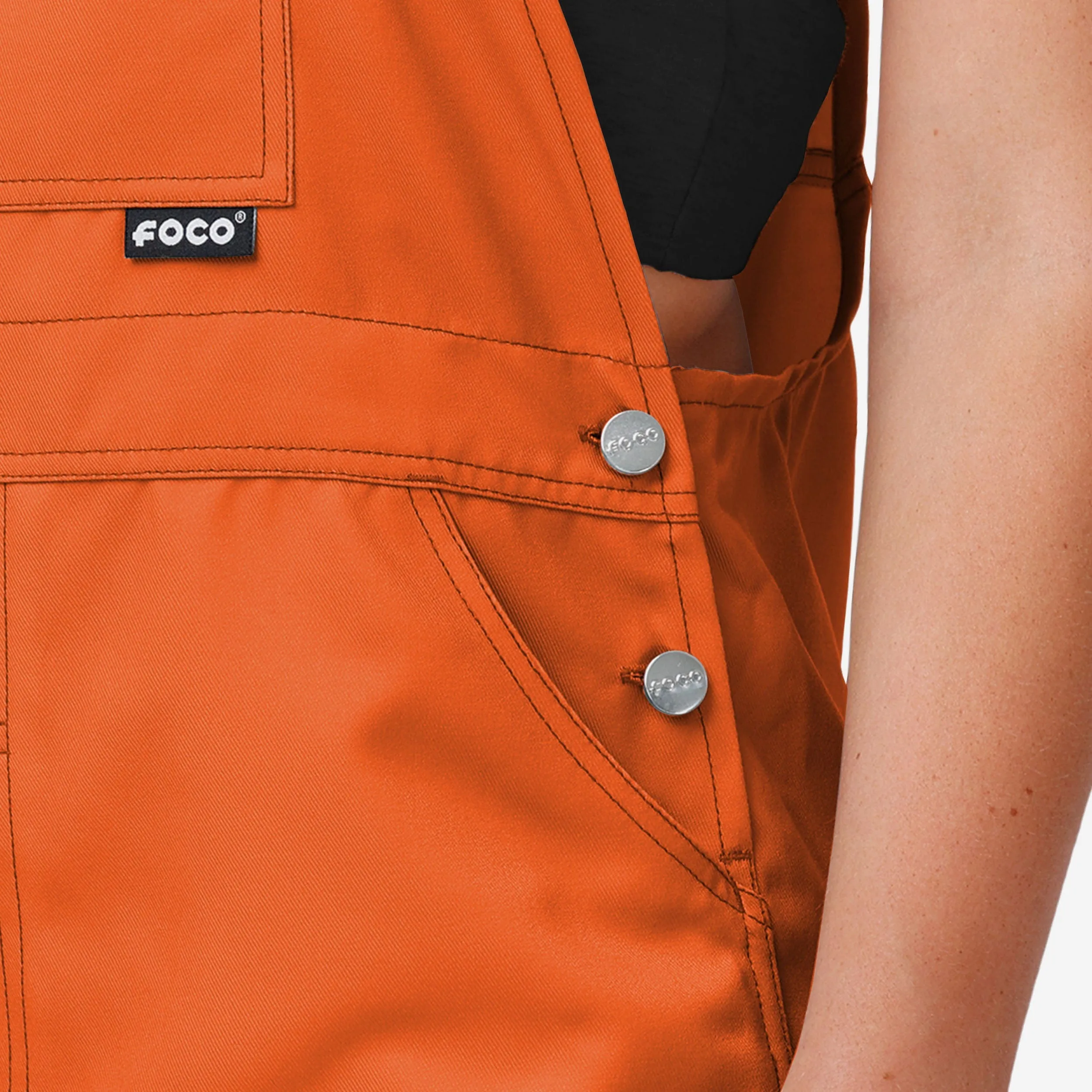 Baltimore Orioles Womens Big Logo Bib Overalls