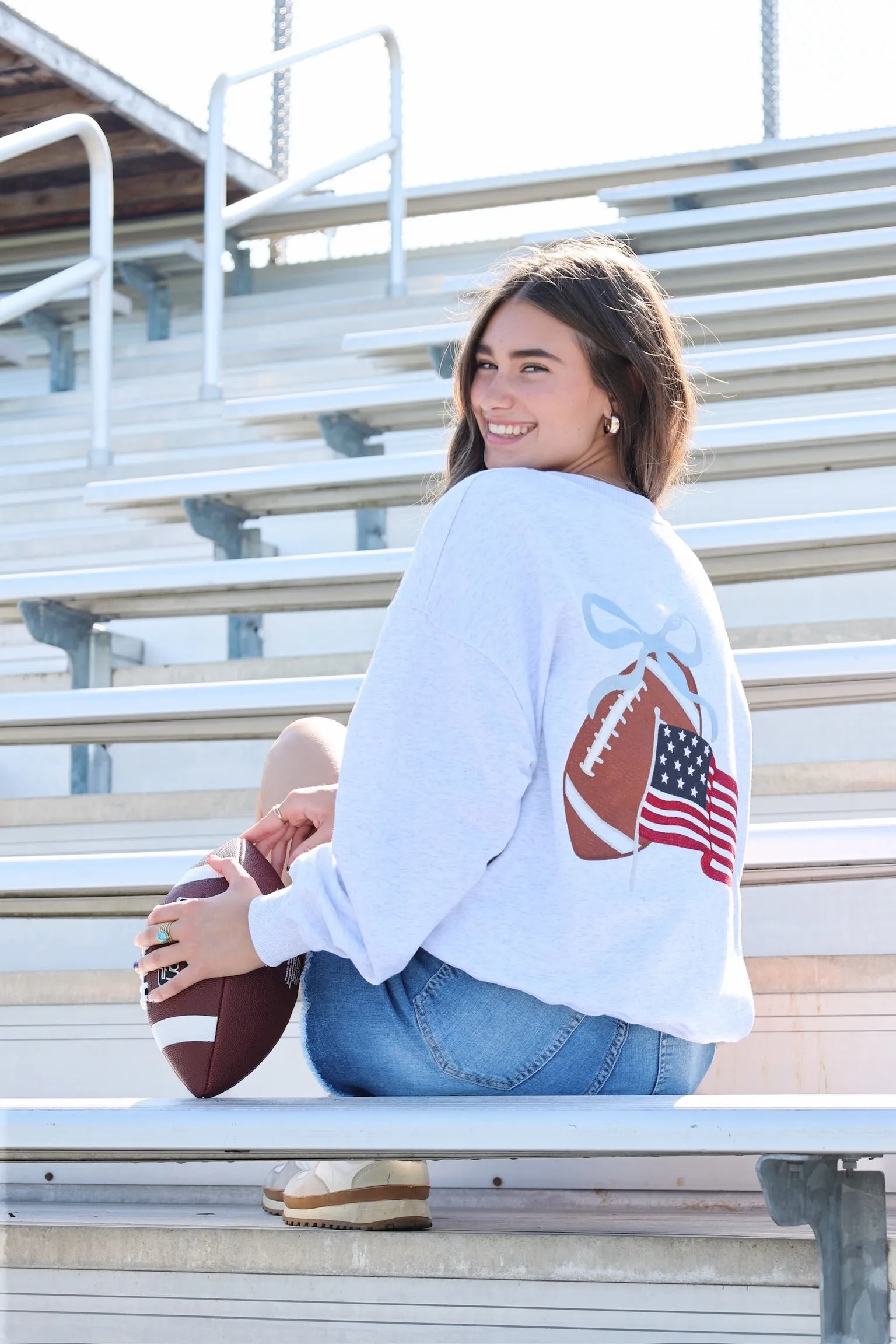 DoubleStitchedSeams American Football Sweatshirt