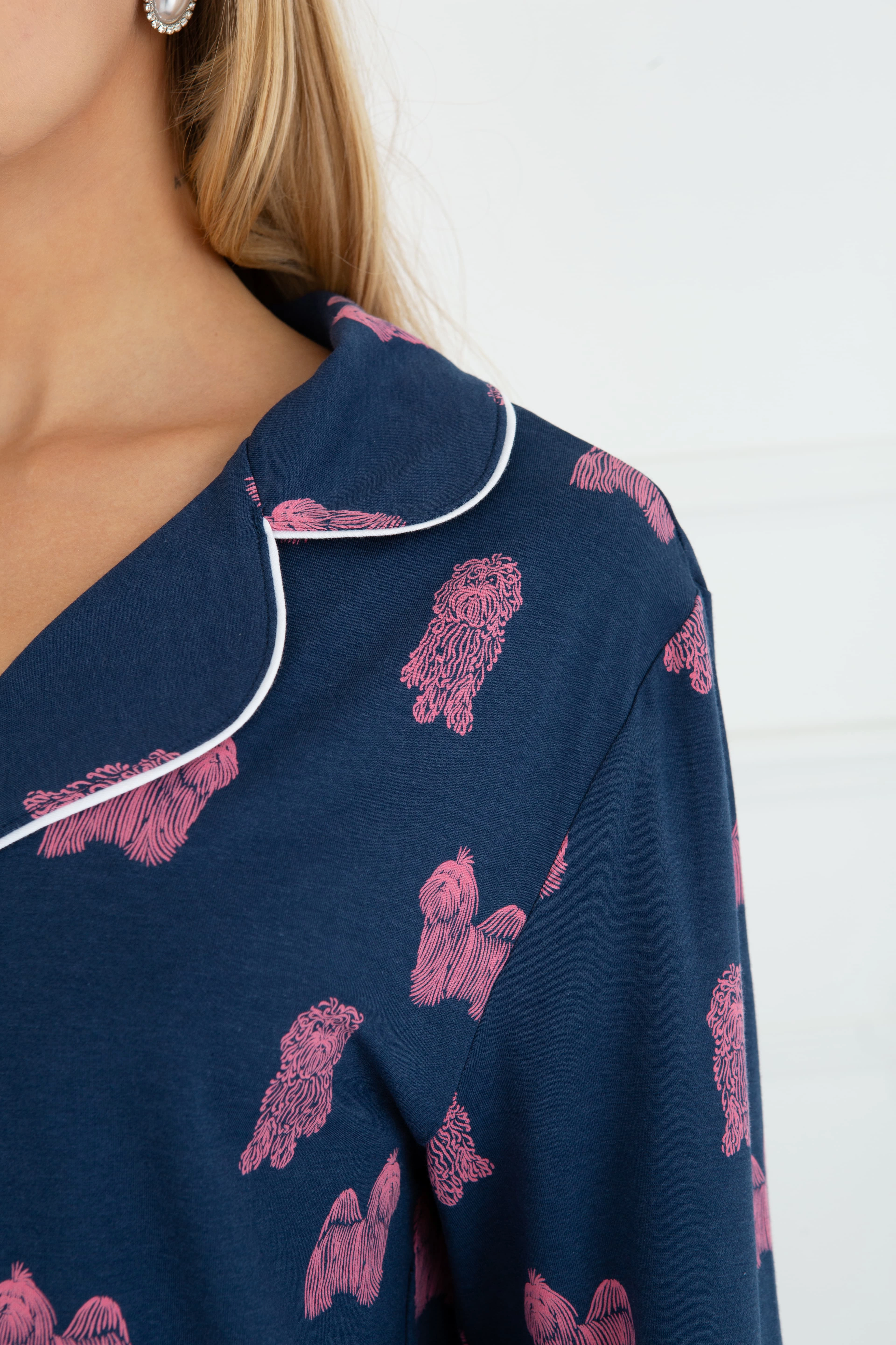 Bamboo Sleepwear (Puppy Love Print) Fade Resistant Finish