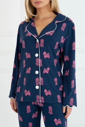 LowImpact Dye Process SweatAbsorbent Bamboo Sleepwear (Puppy Love Print)