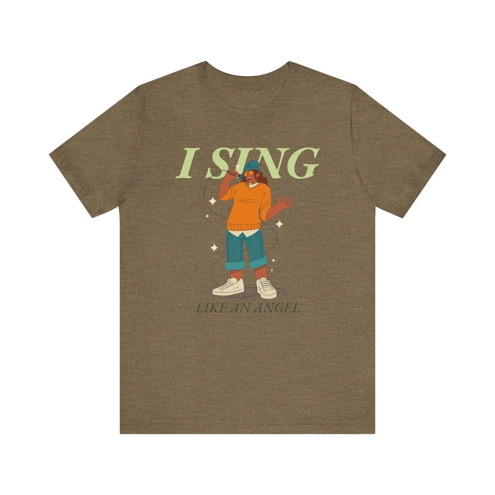 Band I Sing Like an Angel T Shirt