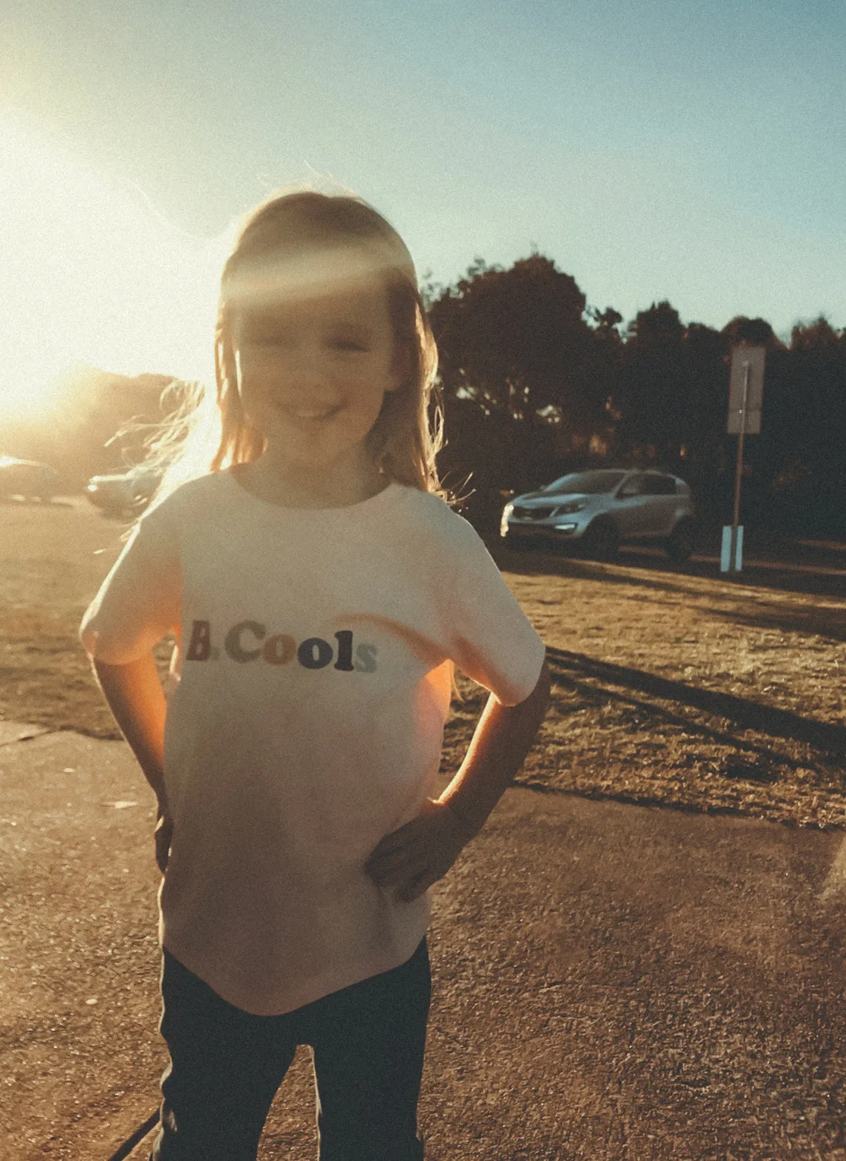 B.Cools Retro Kids Tee White
