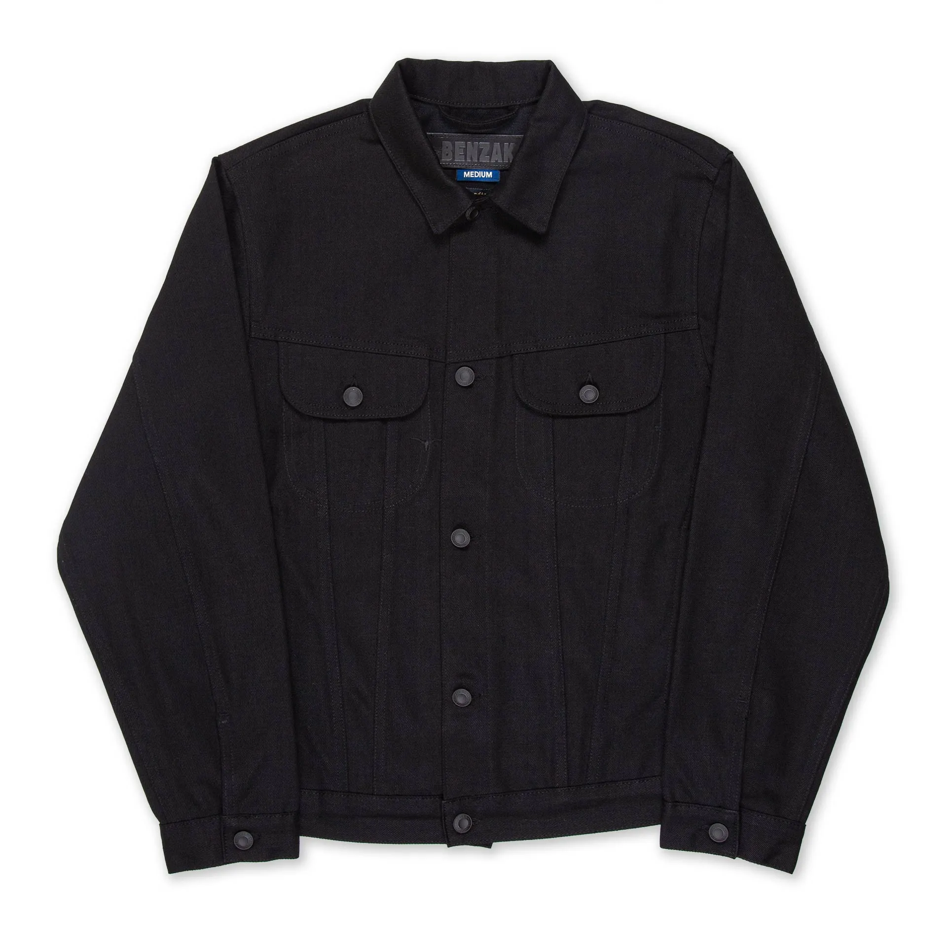 BDJ-05 TRUCKER JACKET 13 oz. black slub selvedge [AW24]