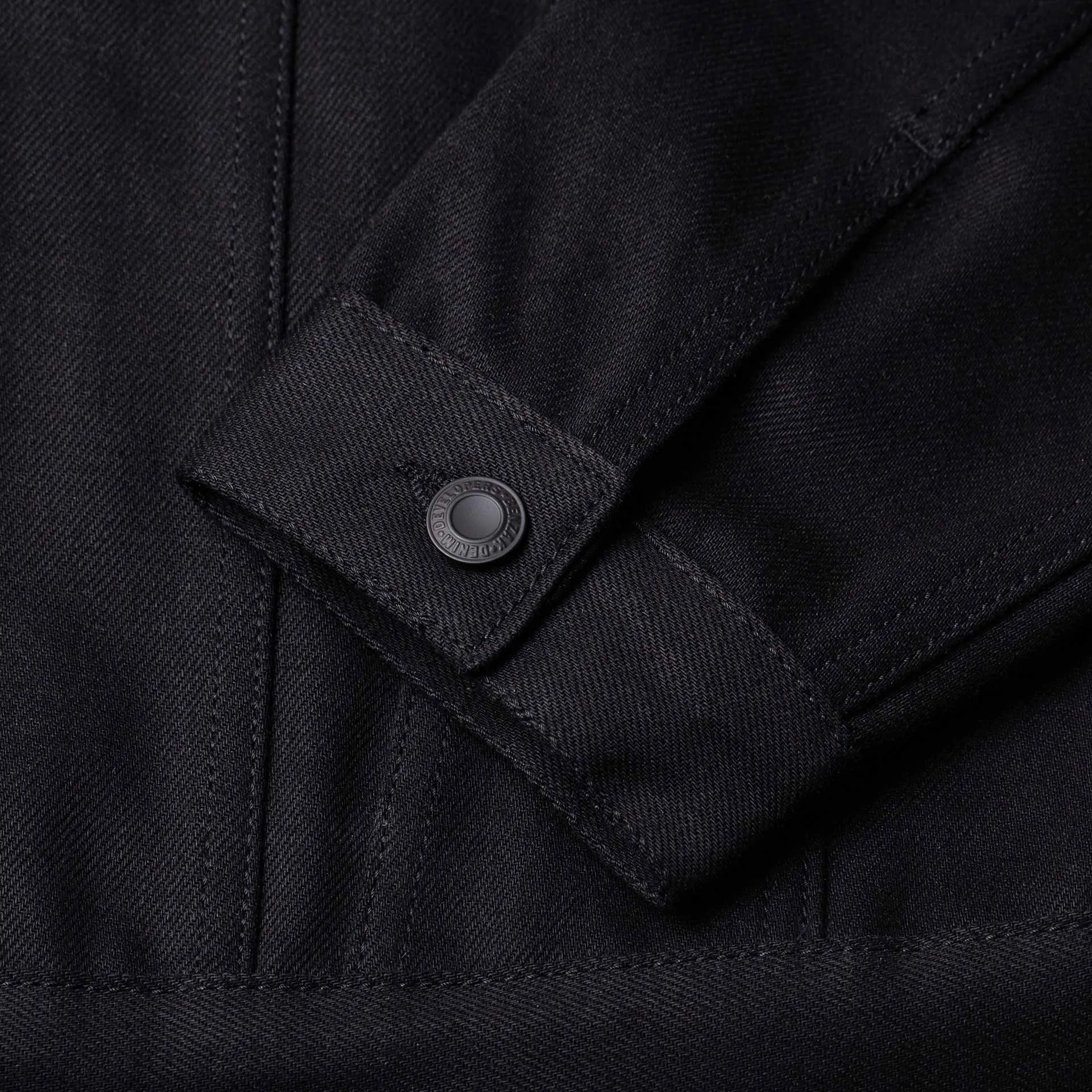 BDJ-05 TRUCKER JACKET 13 oz. black slub selvedge [AW24]