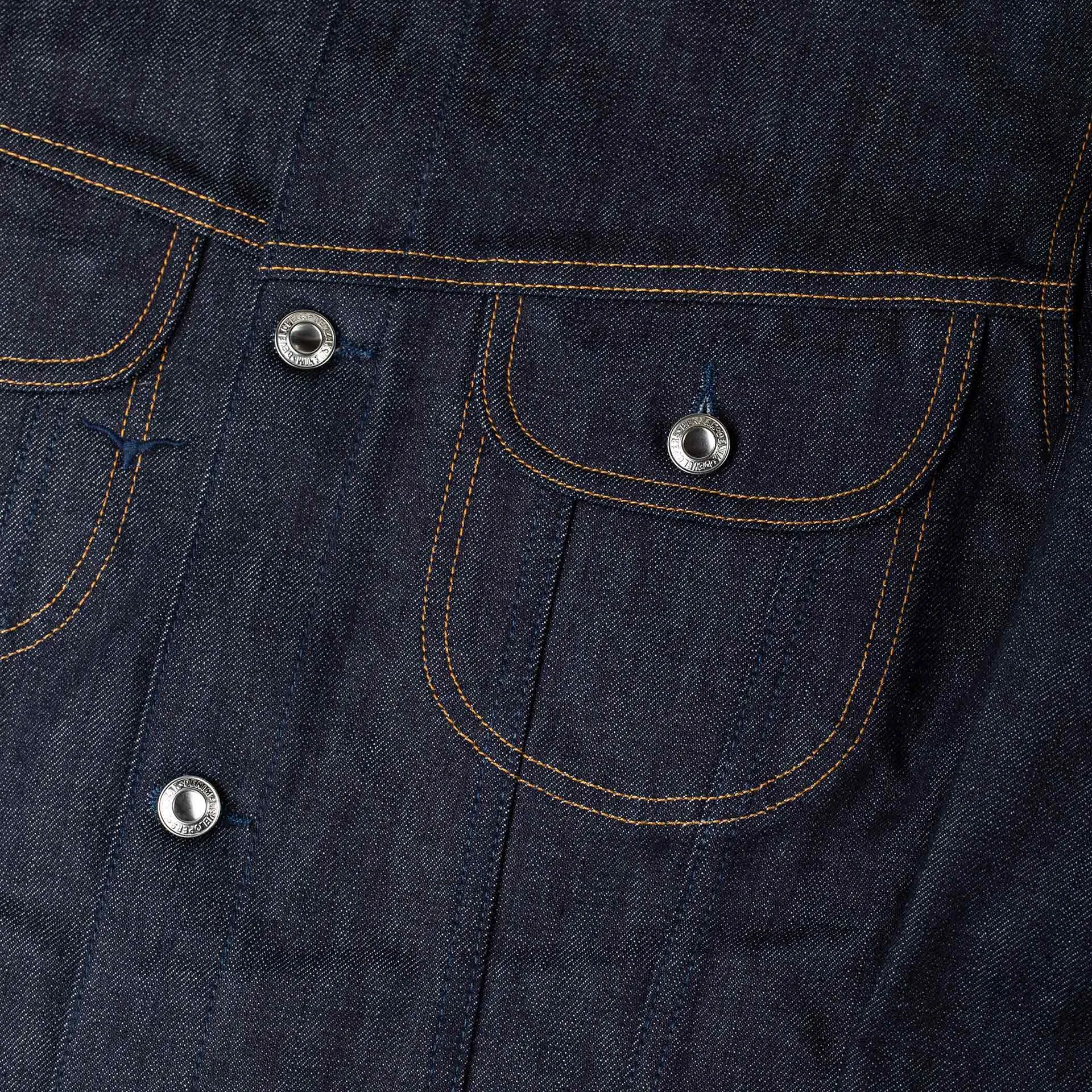 BDJ-05 TRUCKER JACKET special #2 15 oz. vintage indigo selvedge