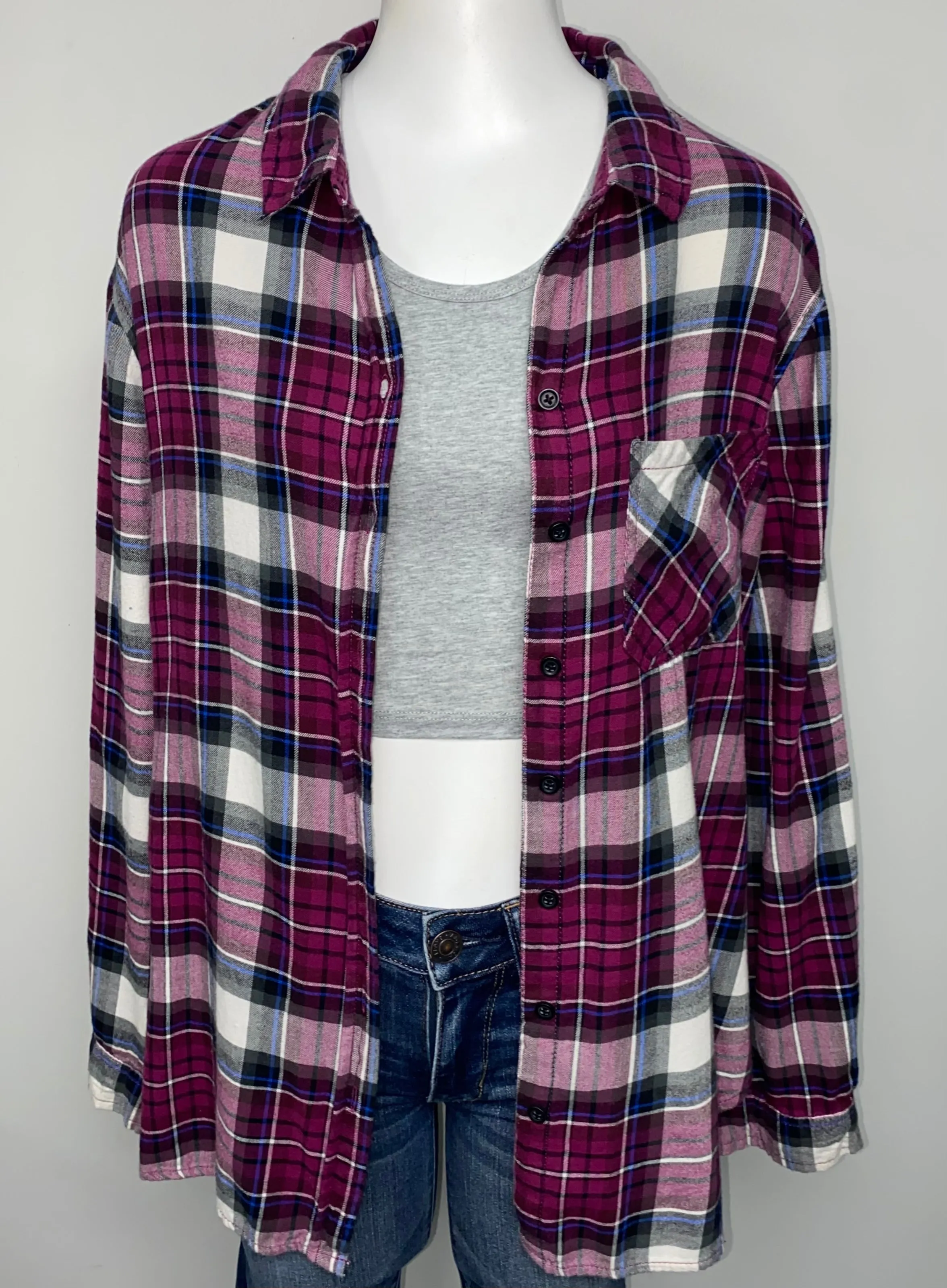 Beach Lunch Lounge Flannel- (L)