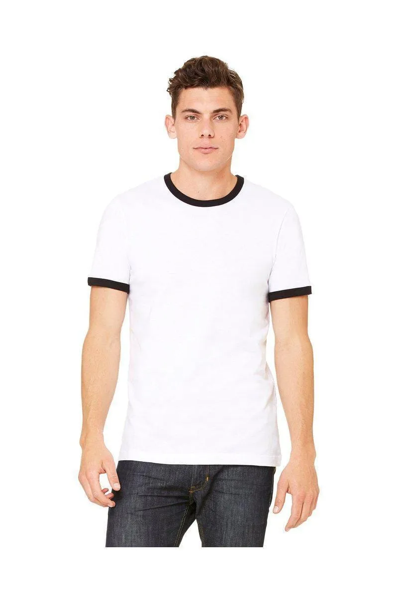 Bella Canvas 3055C: Men's Jersey Ringer T-Shirt