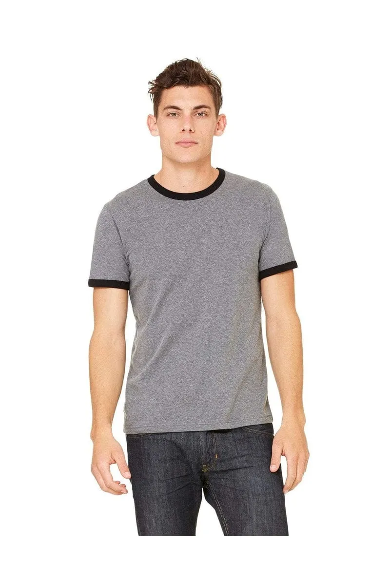 Bella Canvas 3055C: Men's Jersey Ringer T-Shirt