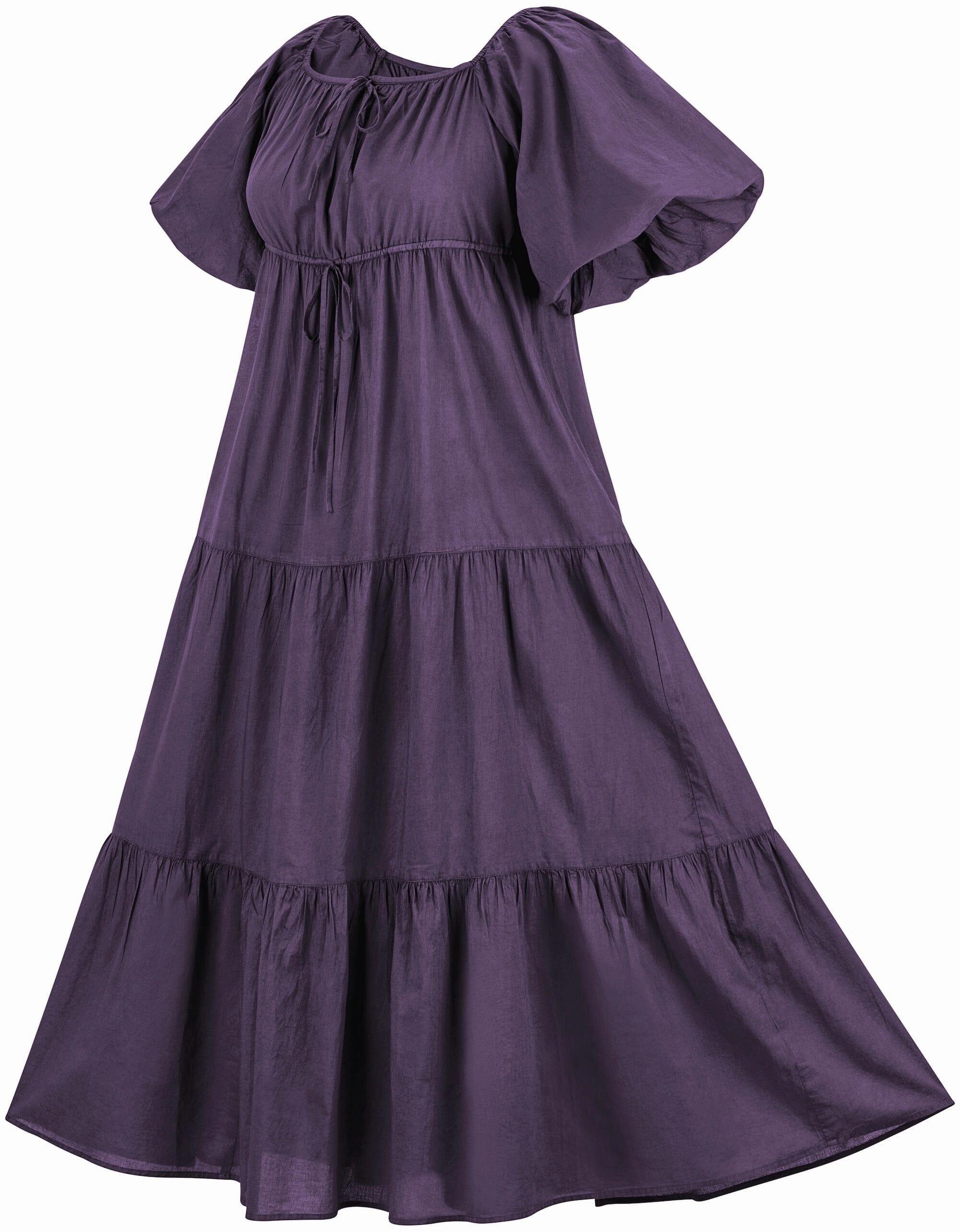 Chic Everyday Wear Casual Waist Belle Maxi Chemise Limited Edition Midnight Lavender
