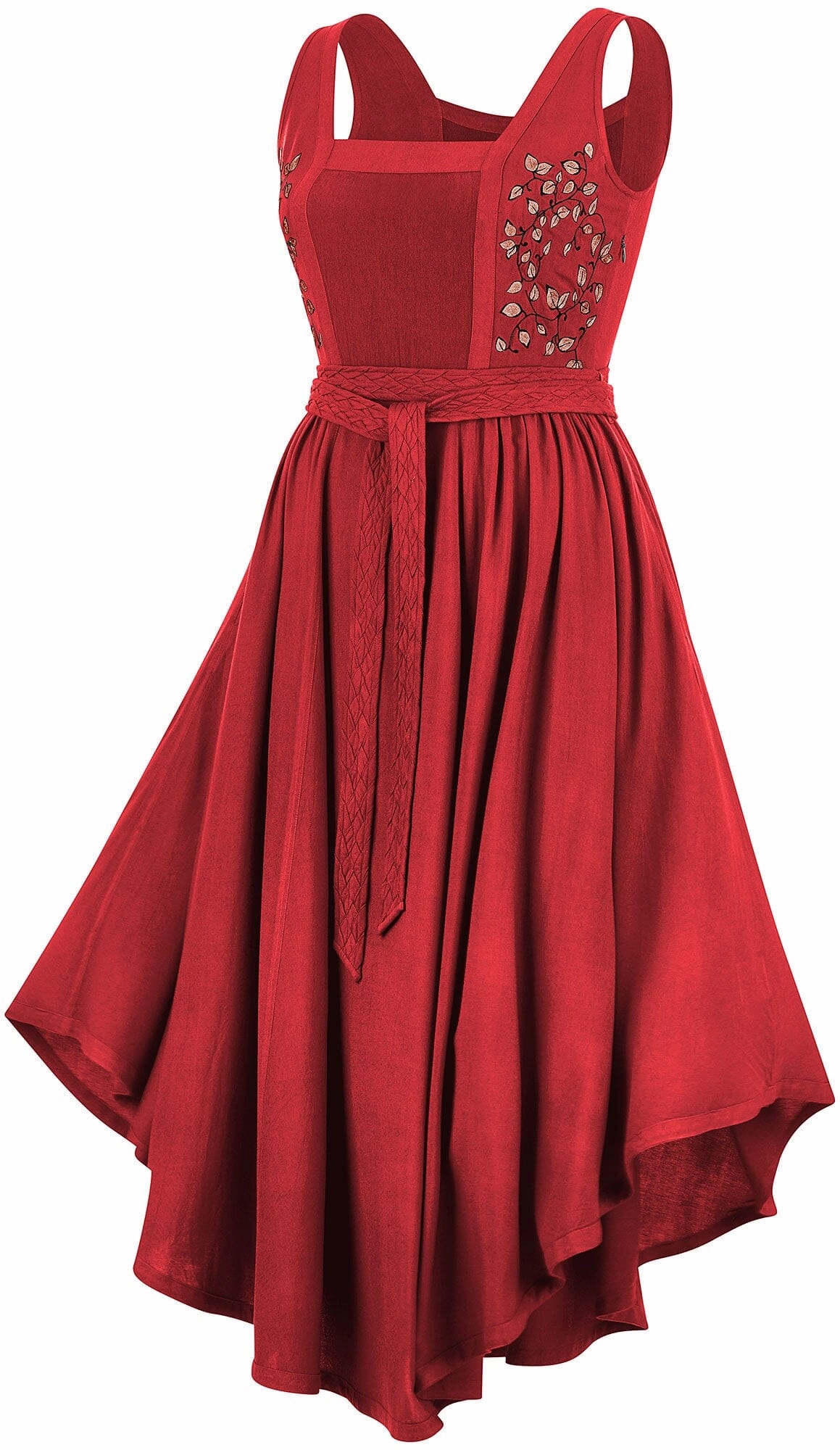 Belle Maxi Overdress Limited Edition Poppy Red Silky Form