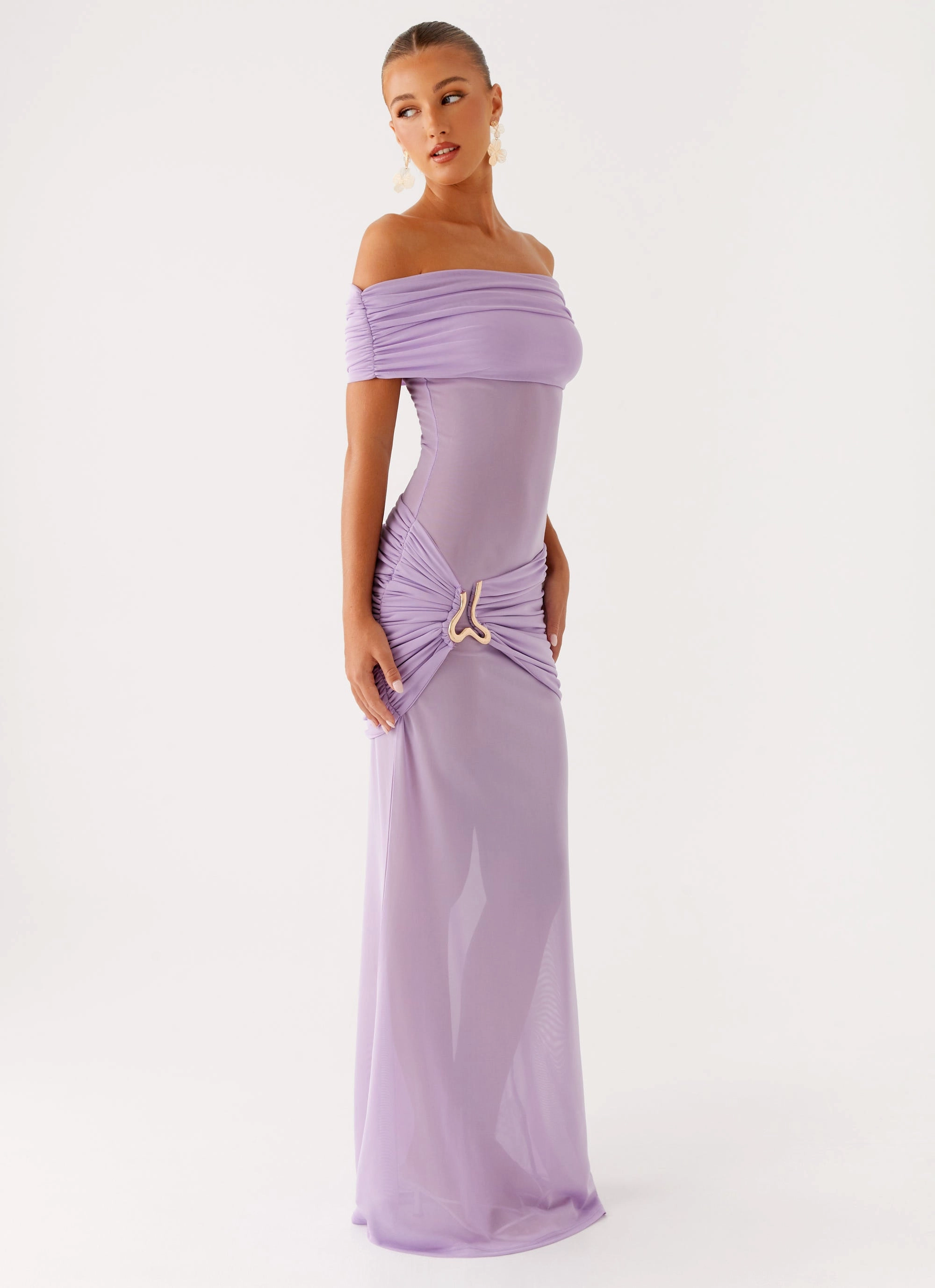 Benji Maxi Dress - Lilac Chill Vibes Cozy Layers