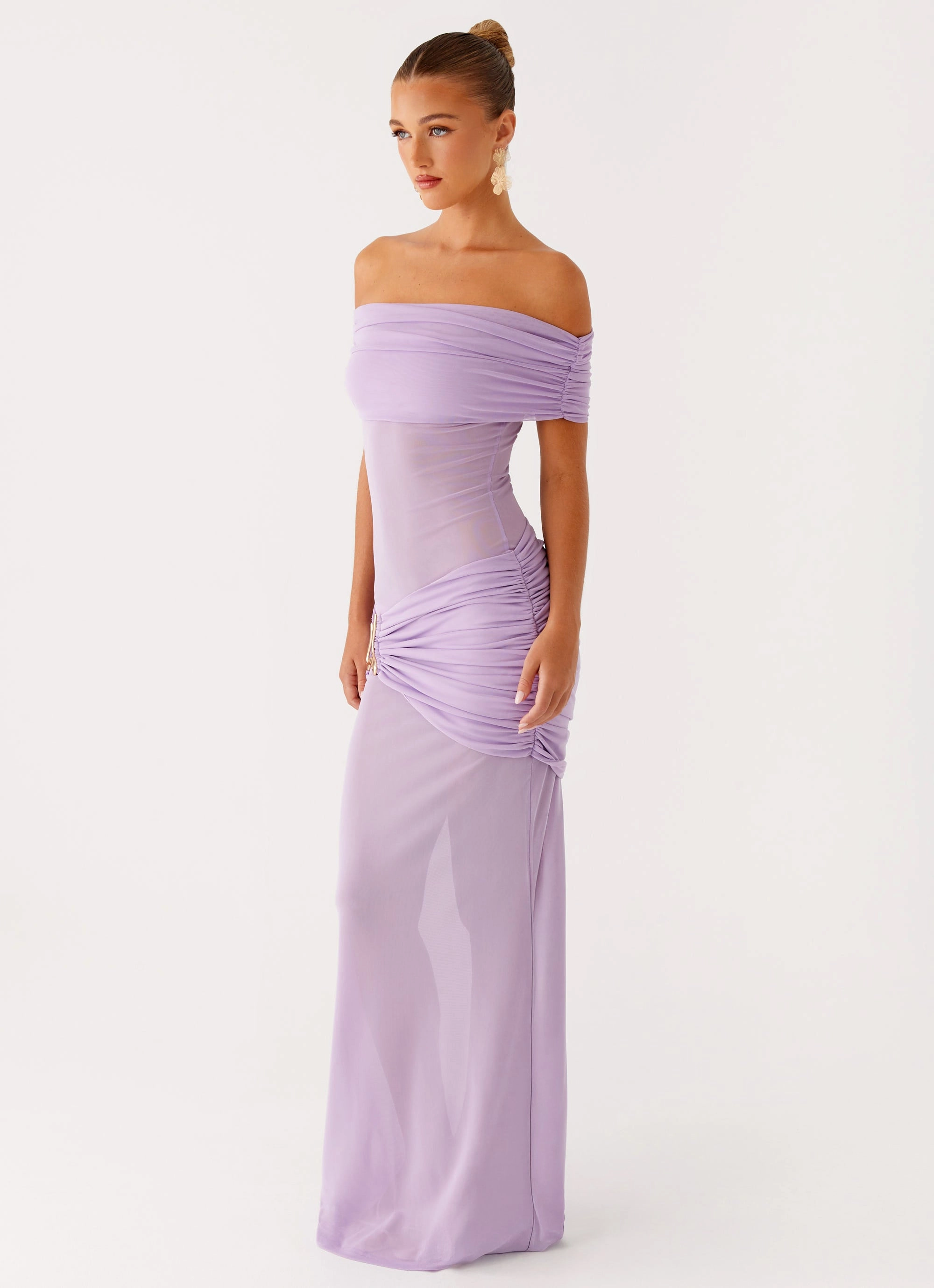 Comfortable Design Benji Maxi Dress - Lilac