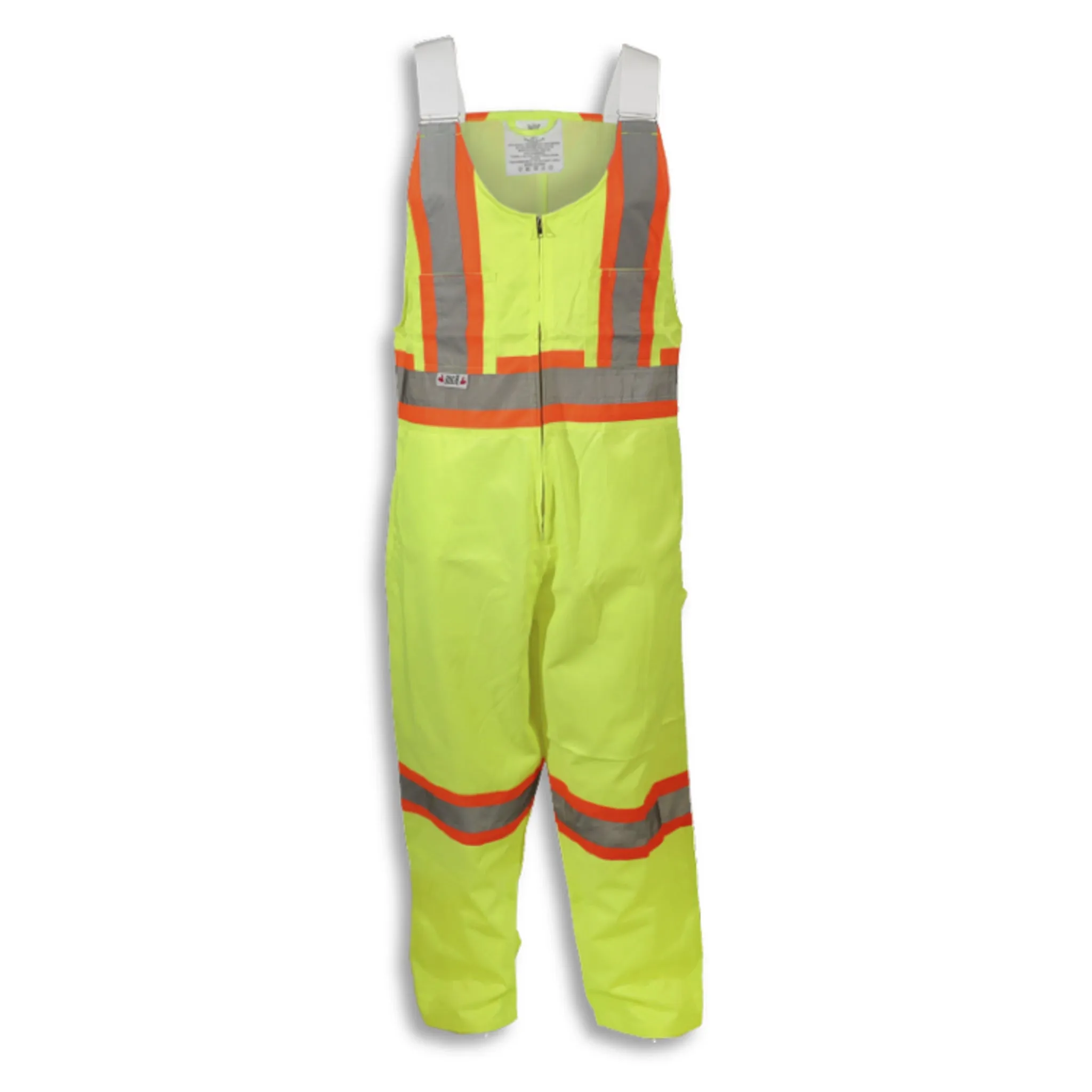 Big K Men's Hi Vis Safety Overalls CSA Approved Poly/Cotton | 3M Reflective Tape | Multiple Pockets | Durable & Comfortable | Sizes XS-5XL