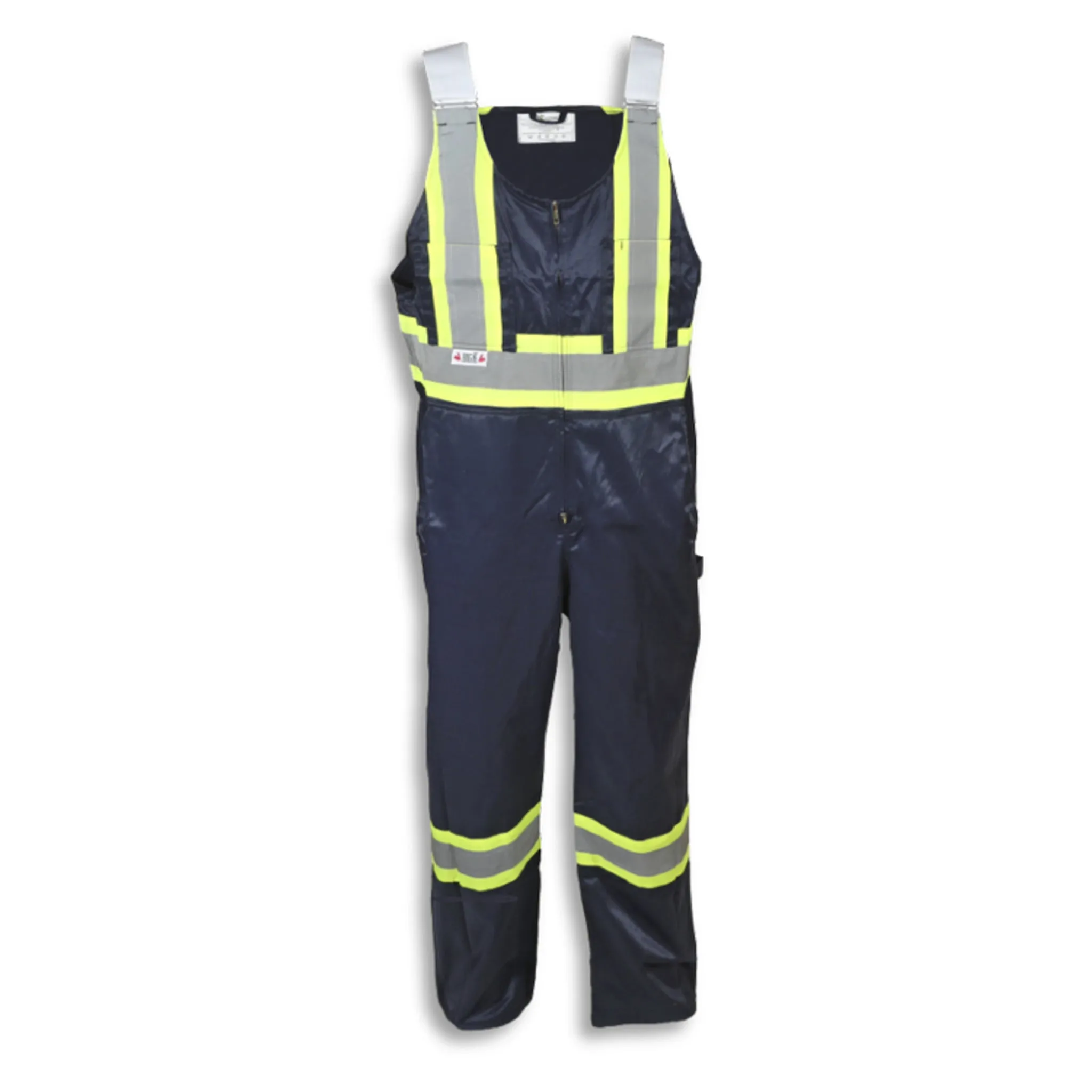 Big K Men's Hi Vis Safety Overalls CSA Approved Poly/Cotton | 3M Reflective Tape | Multiple Pockets | Durable & Comfortable | Sizes XS-5XL