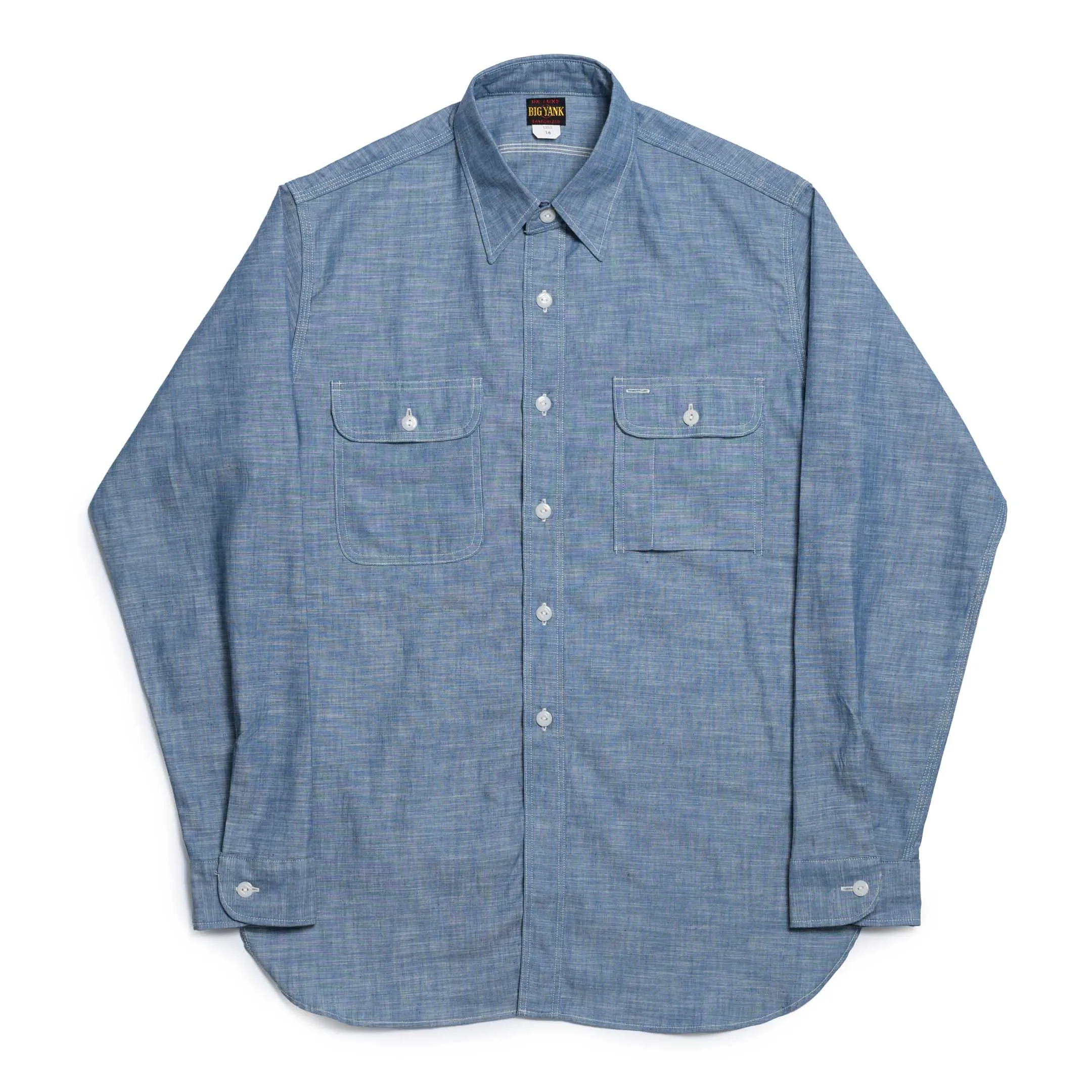 Big Yank 1952 Chambray Shirt Indigo