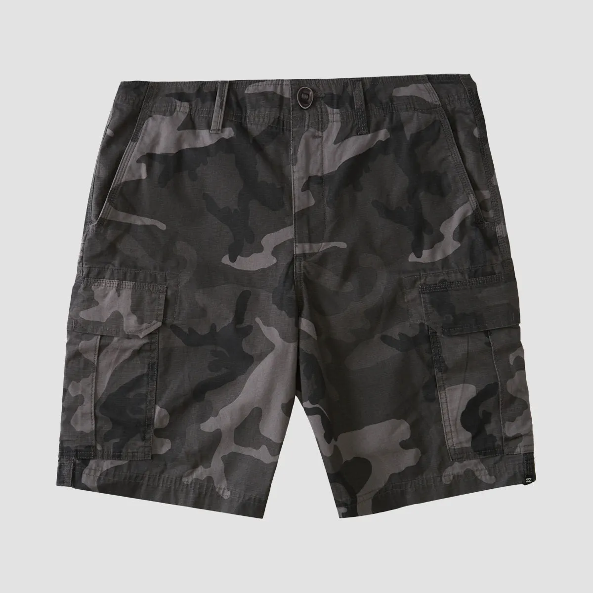 Billabong Scheme 21" Cargo Shorts Charcoal Camo