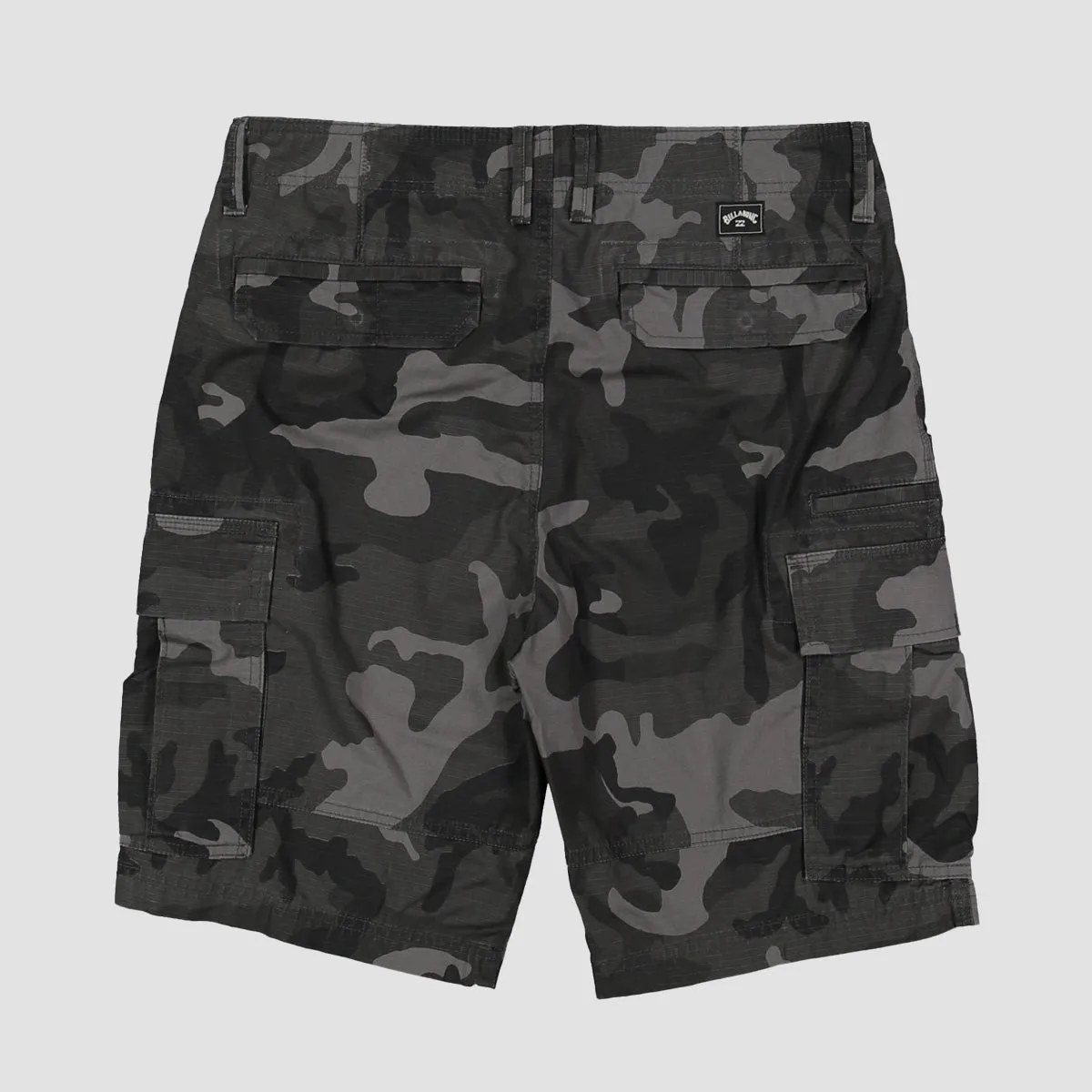 Billabong Scheme 21" Cargo Shorts Charcoal Camo