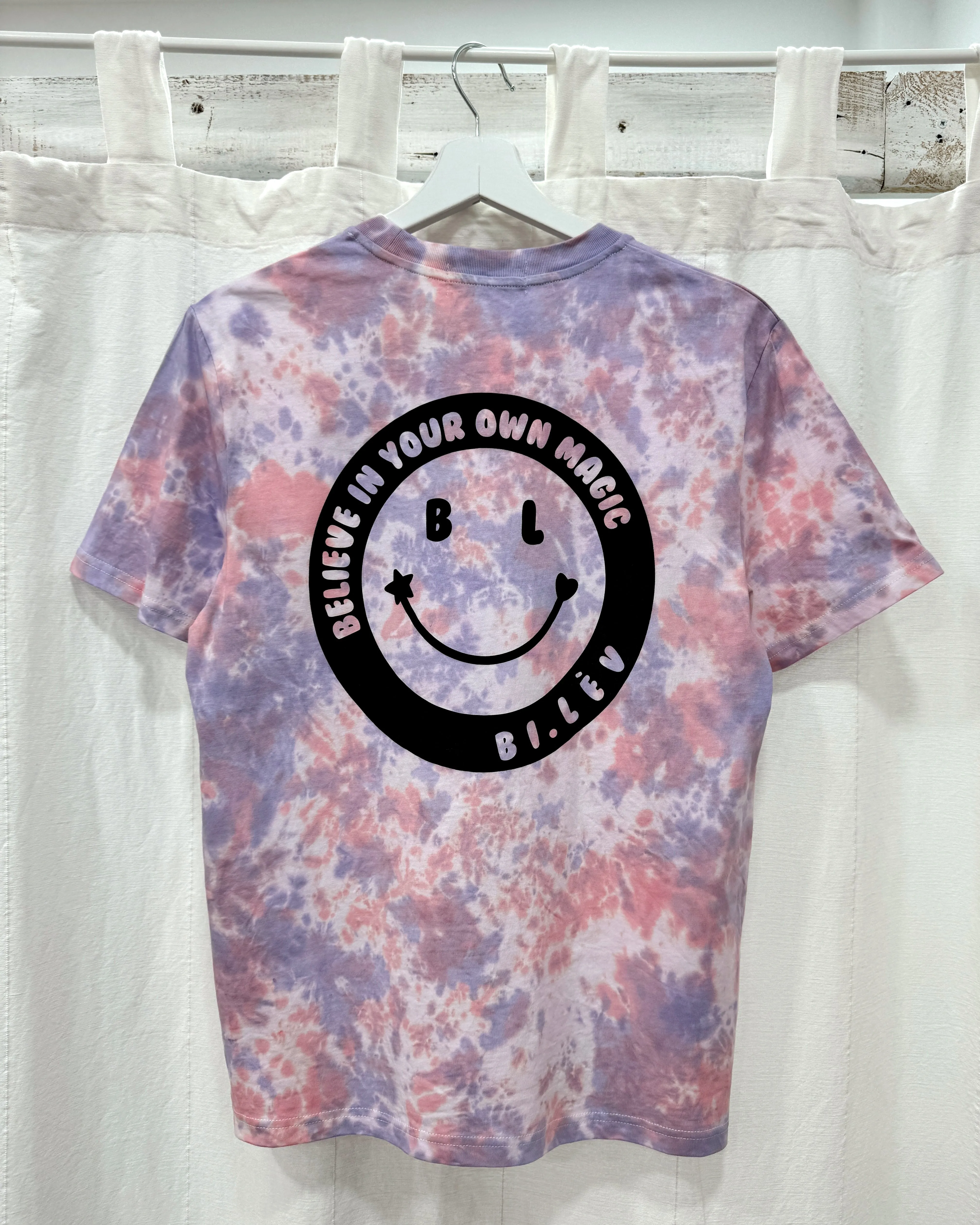 BL TROPICAL SUNSET - Tie Dye Organic Cotton T-shirt