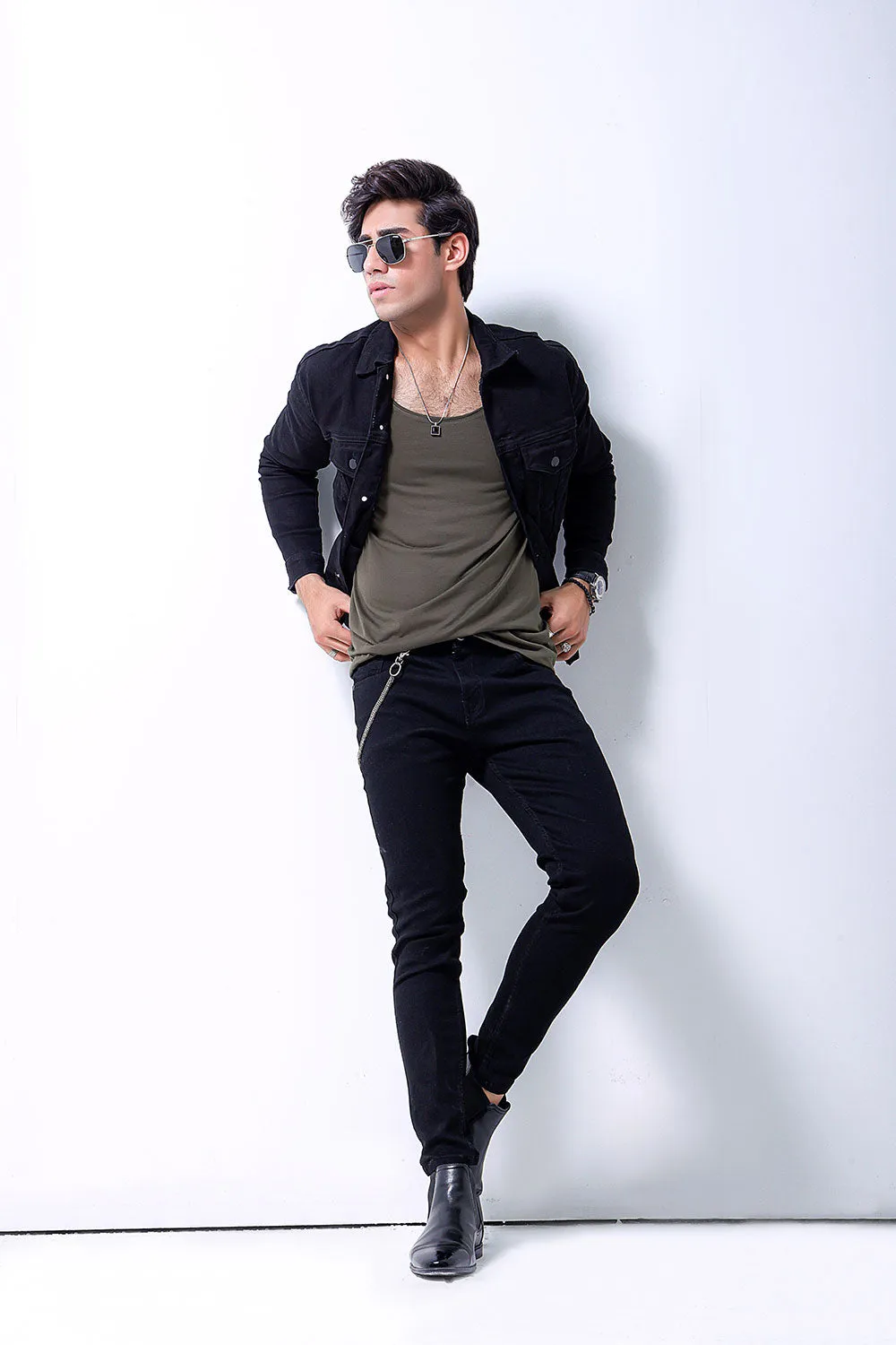 Black Denim Jacket