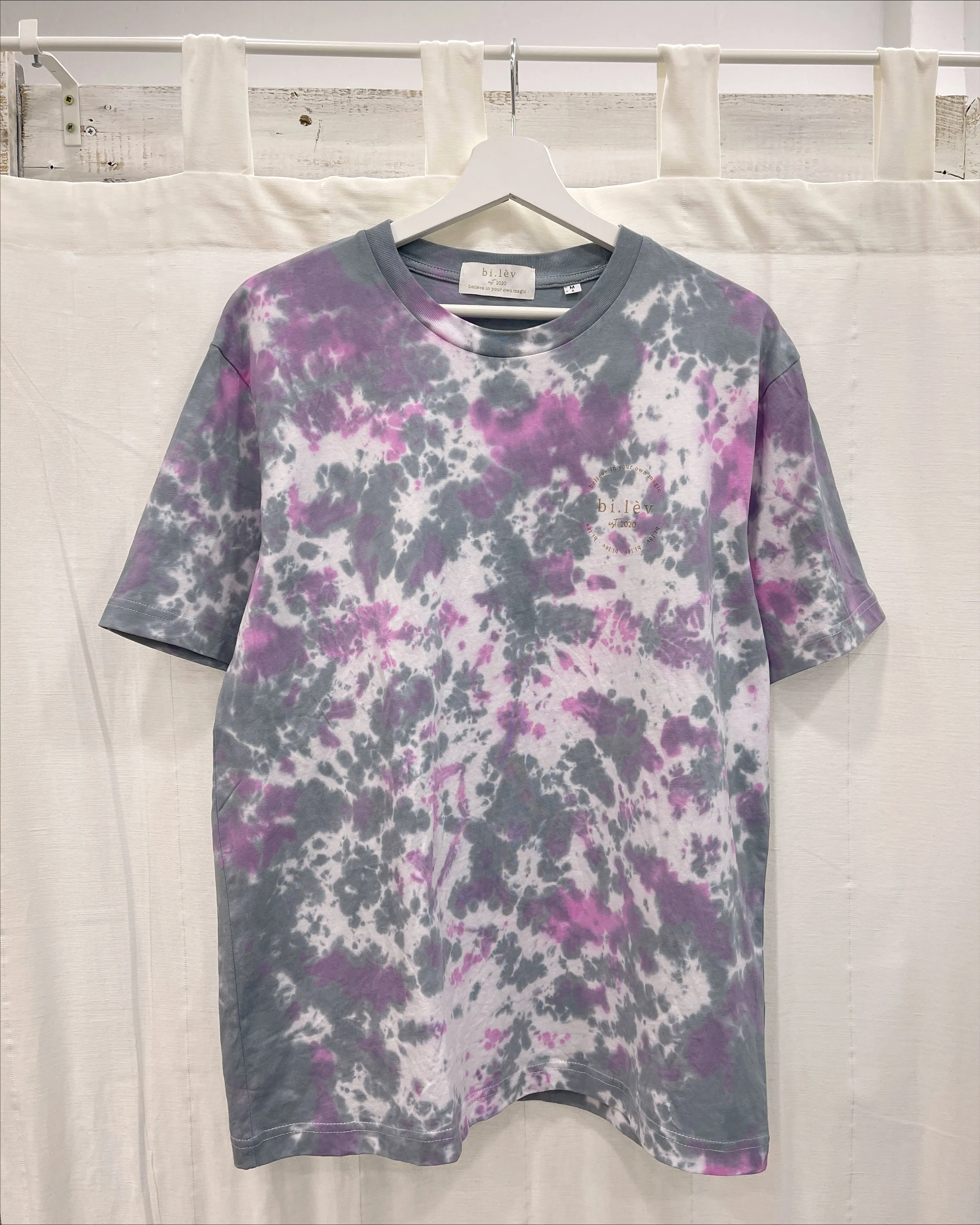BLACK PINK - Tie Dye Organic Cotton T-shirt
